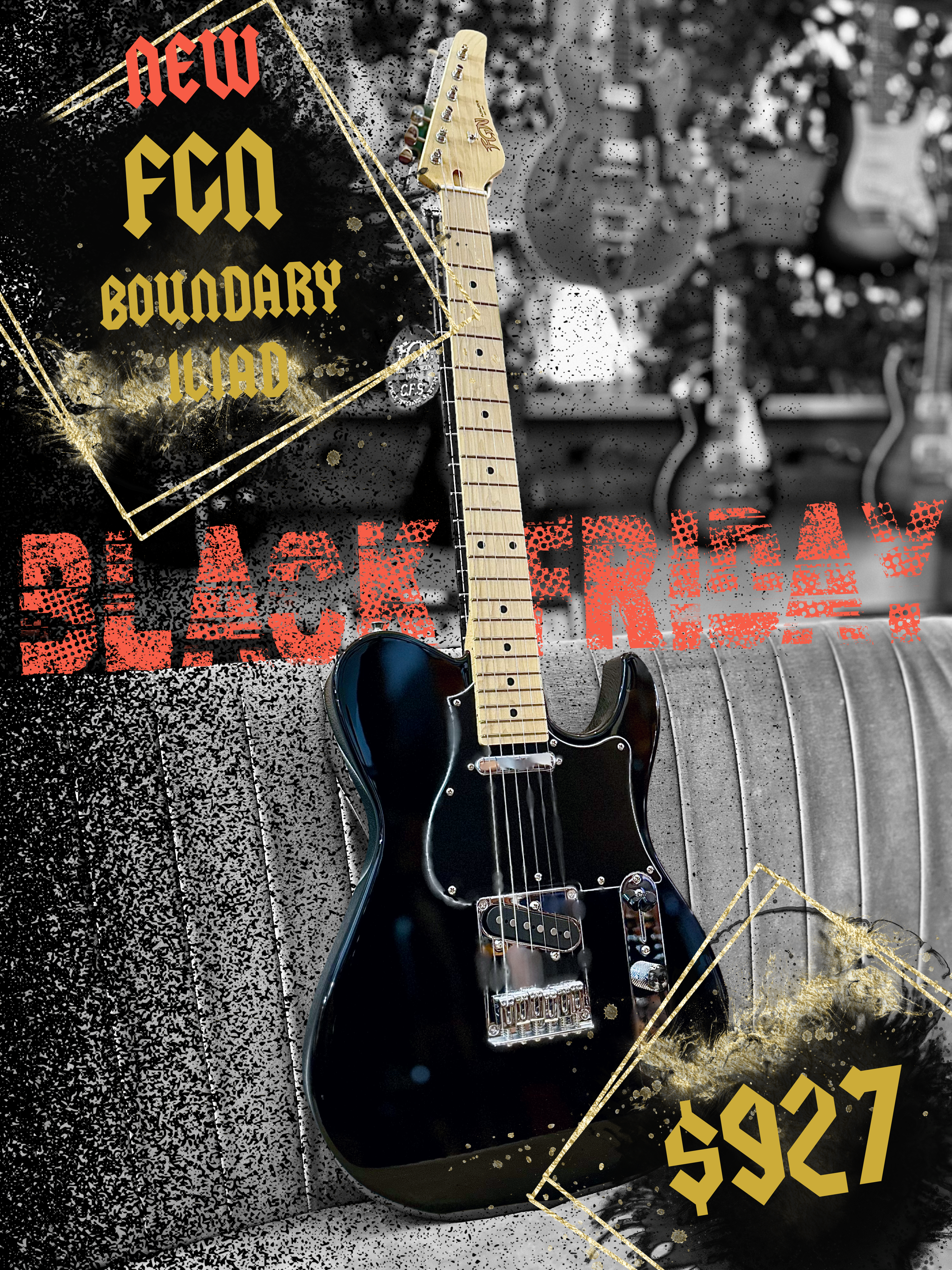 FGN | Boundary Series | Iliad | Black | SALE! – Nepean Music