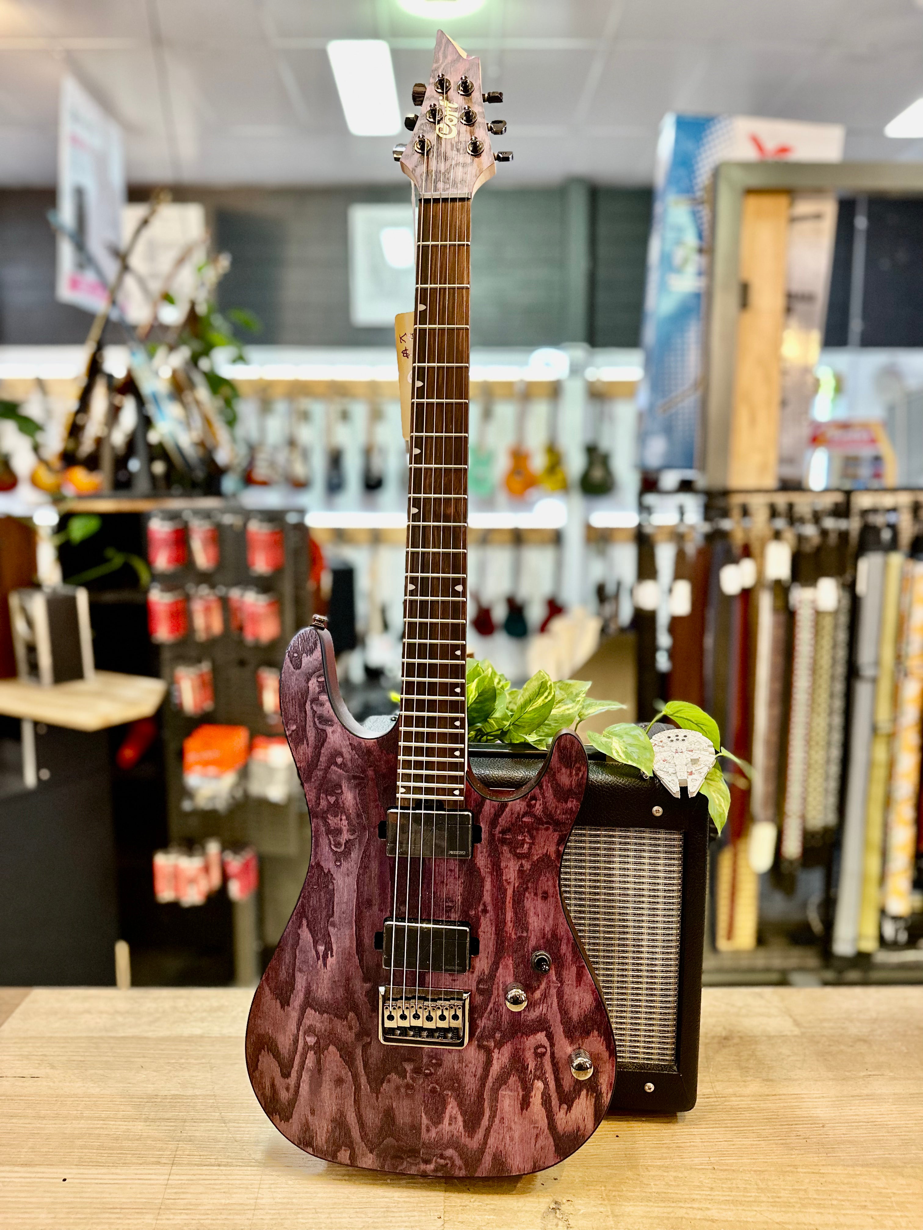 Cort | KX500 ETCHED | Fishman Fluence Pickups | Deep Violet Cort | KX500 ETCHED | Fishman Fluence Pickups | Deep Violet