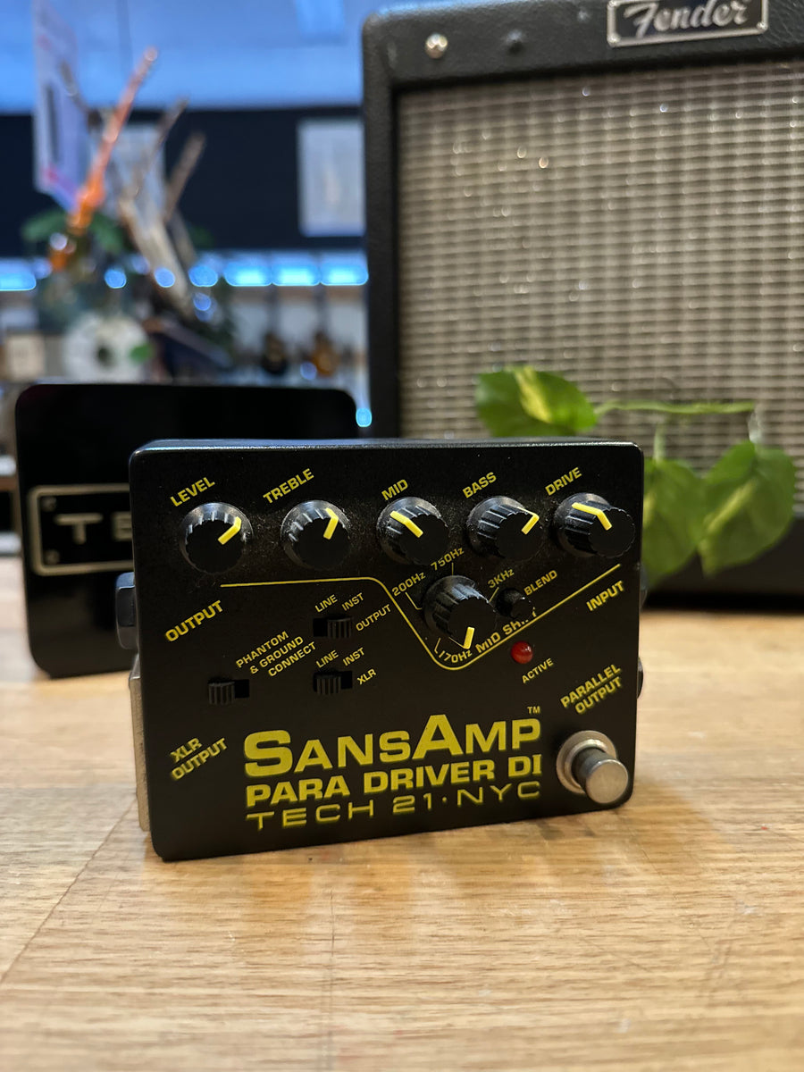 Tech21 | Sansamp | Para Driver DI | Ex-Demo Pedals – Nepean Music