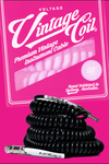 Voltage | Vintage Coil Cable | ST-ANGLE | Black