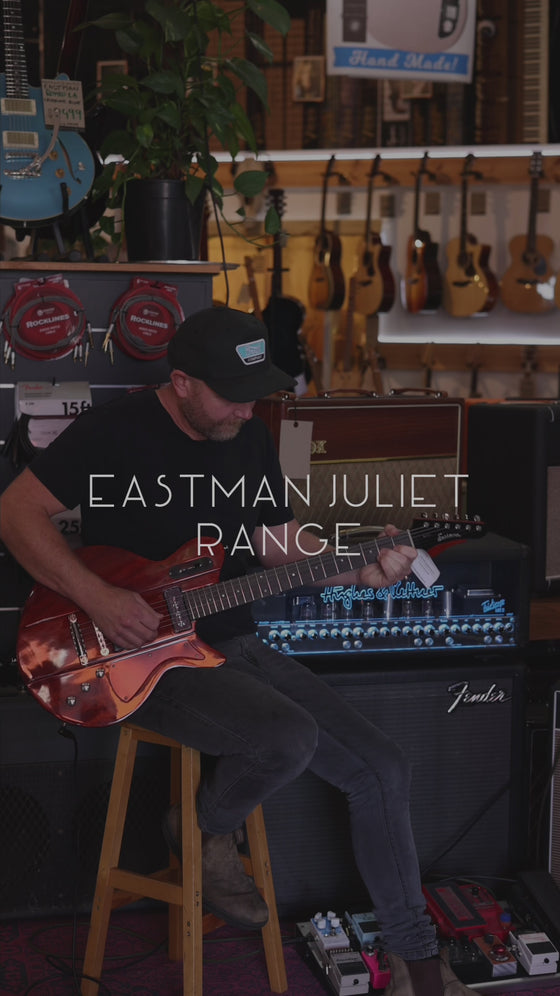 Eastman | Juliet V | Solidbody Electric | Antique Black