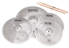 Total Percussion | SRC45 | Sound Reduction Cymbals Box Set. | Silver