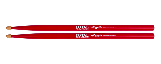 Total Percussion | THSRD | Junior Drum Sticks. | Red