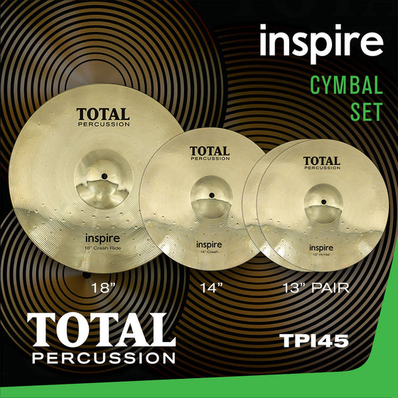Total Percussion | TPI45 | Cymbal Box Set |