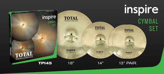 Total Percussion | TPI45 | Cymbal Box Set |