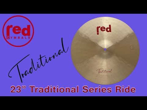 Red Cymbals | Traditional Series | 23” Ride Cymbal
