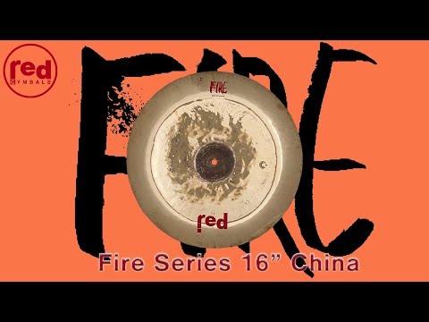Red Cymbals | Fire Series | 16” China Cymbal