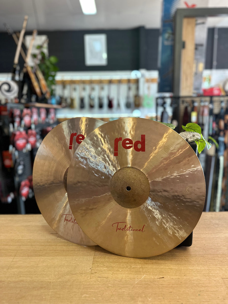 Red　Raw　Series　Cymbals　Hats　Traditional　Bell　–　16”　Hi　Nepean　Music