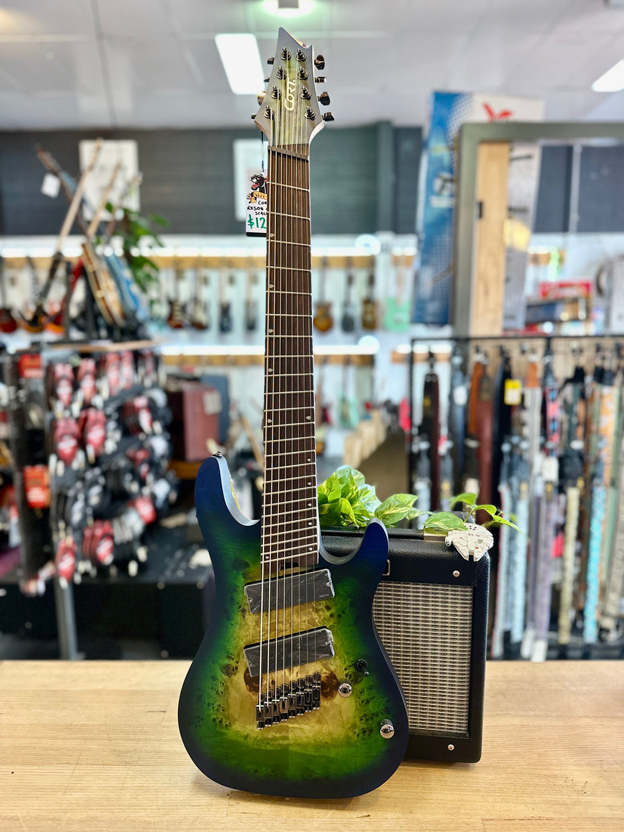 Cort | KX508 | Multi Scale 8 String | Marina Blue – Nepean Music
