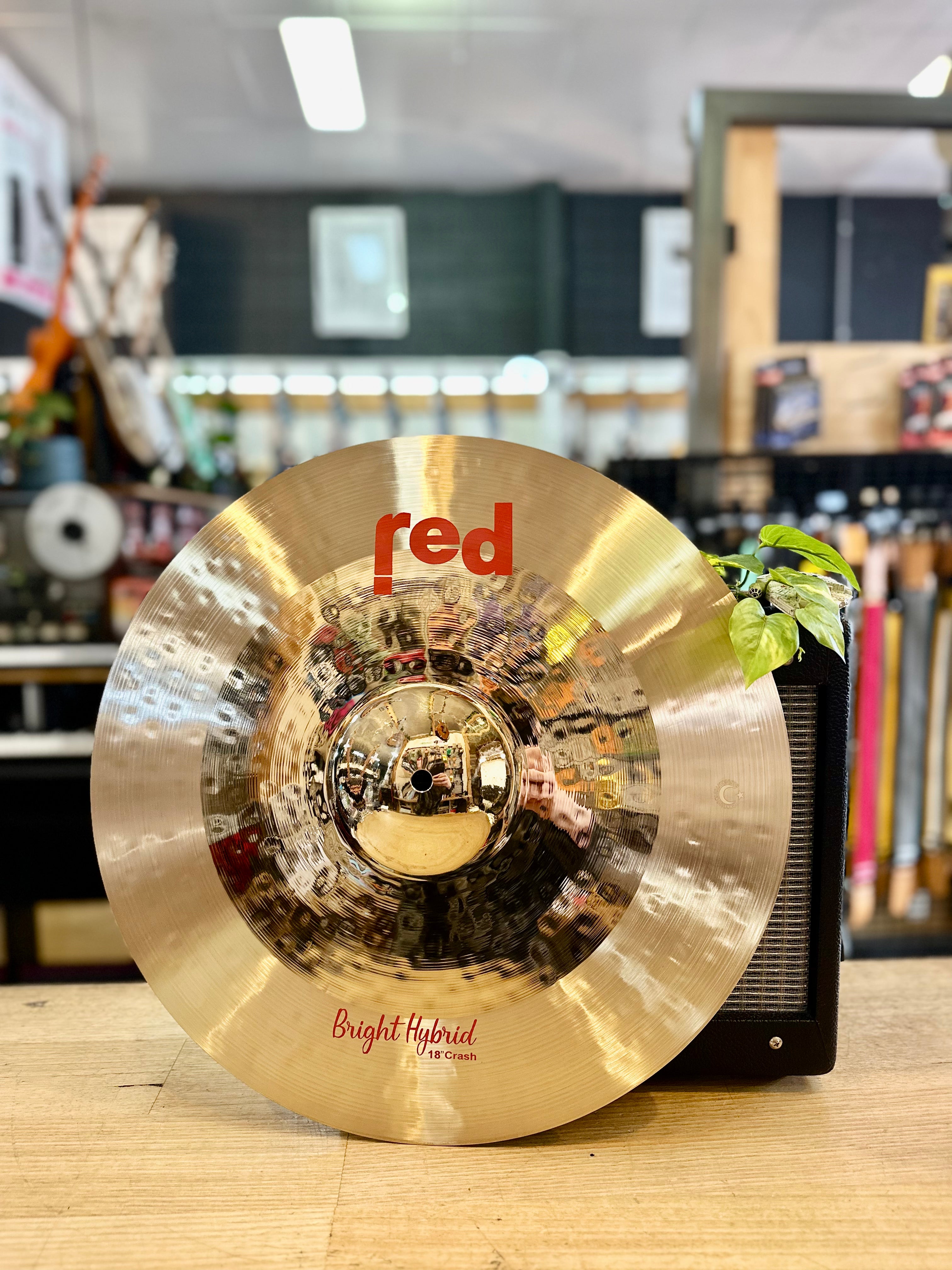 Red Cymbals | Bright Hybrid Series | 18” Crash