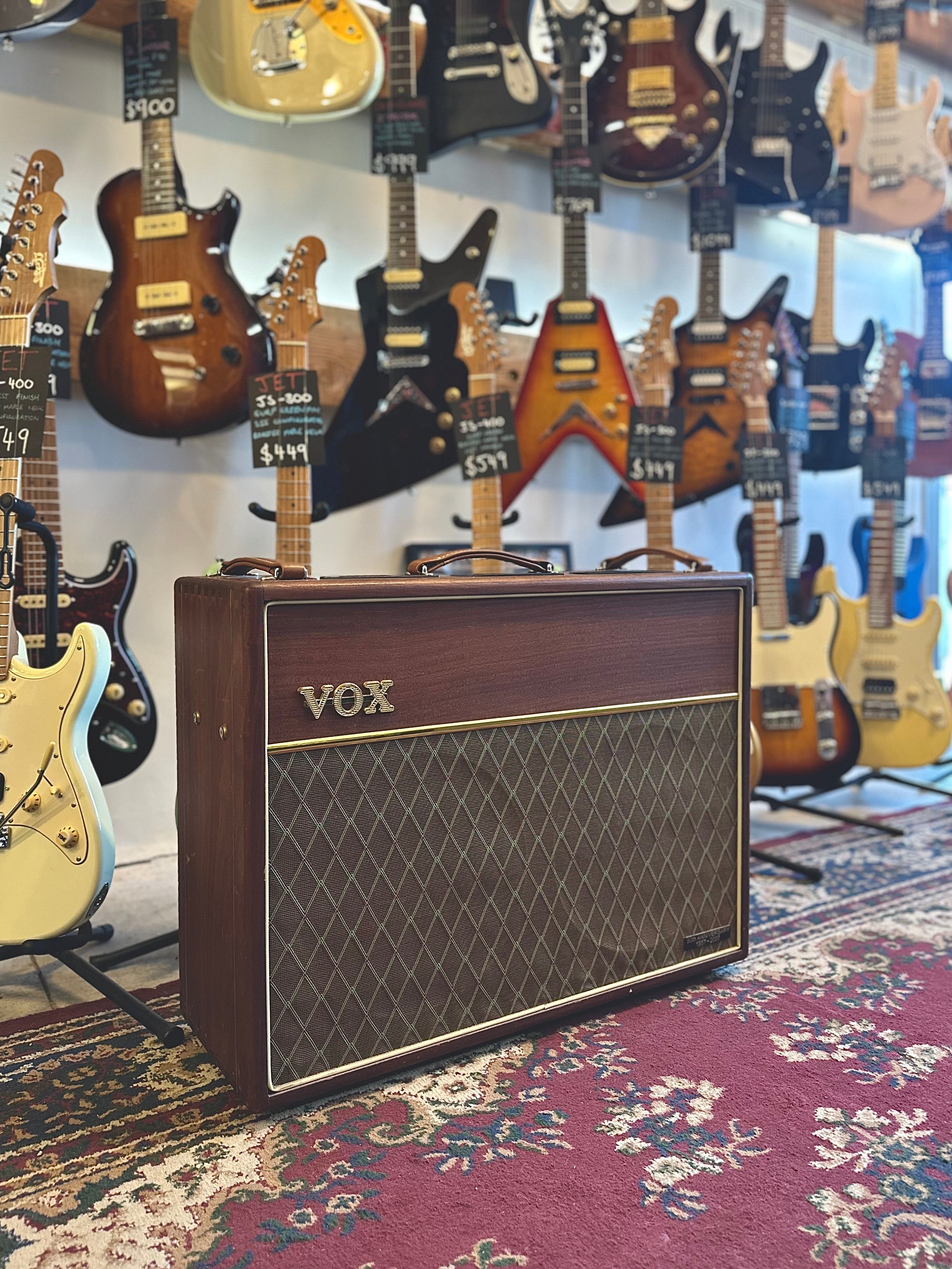 Vox | AC30 50th Anniversary | Mahogany Cab | 2x12 | Pre-Loved