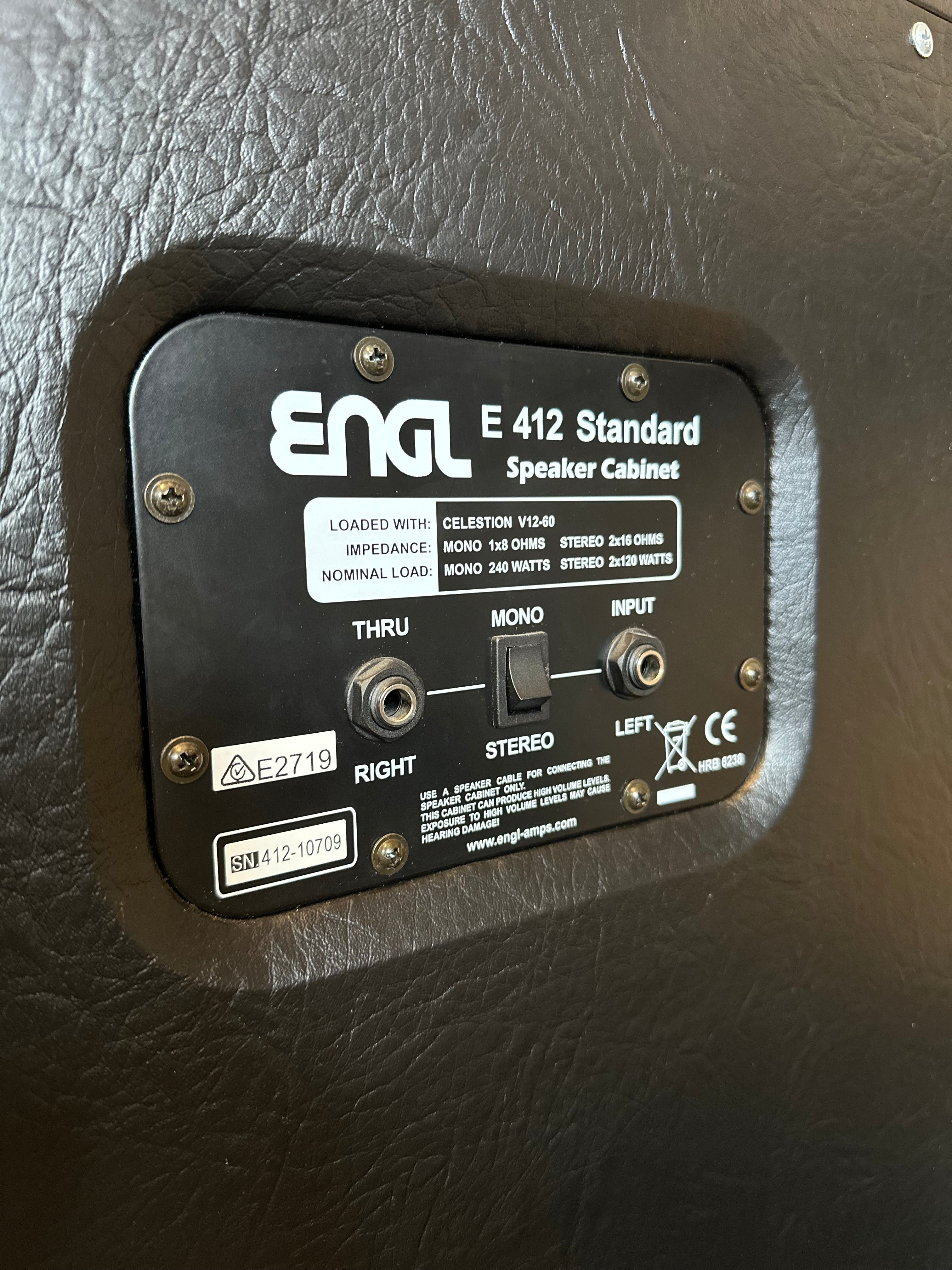 ENGL | Thunder 50 | Head + 4x12 Cabinet | Footswitch | Pre-Loved