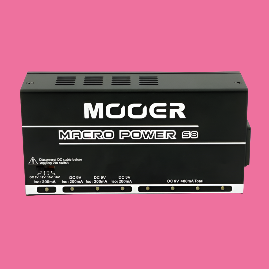 Mooer | Macro Power | 8 Port Pedal Board Power Supply