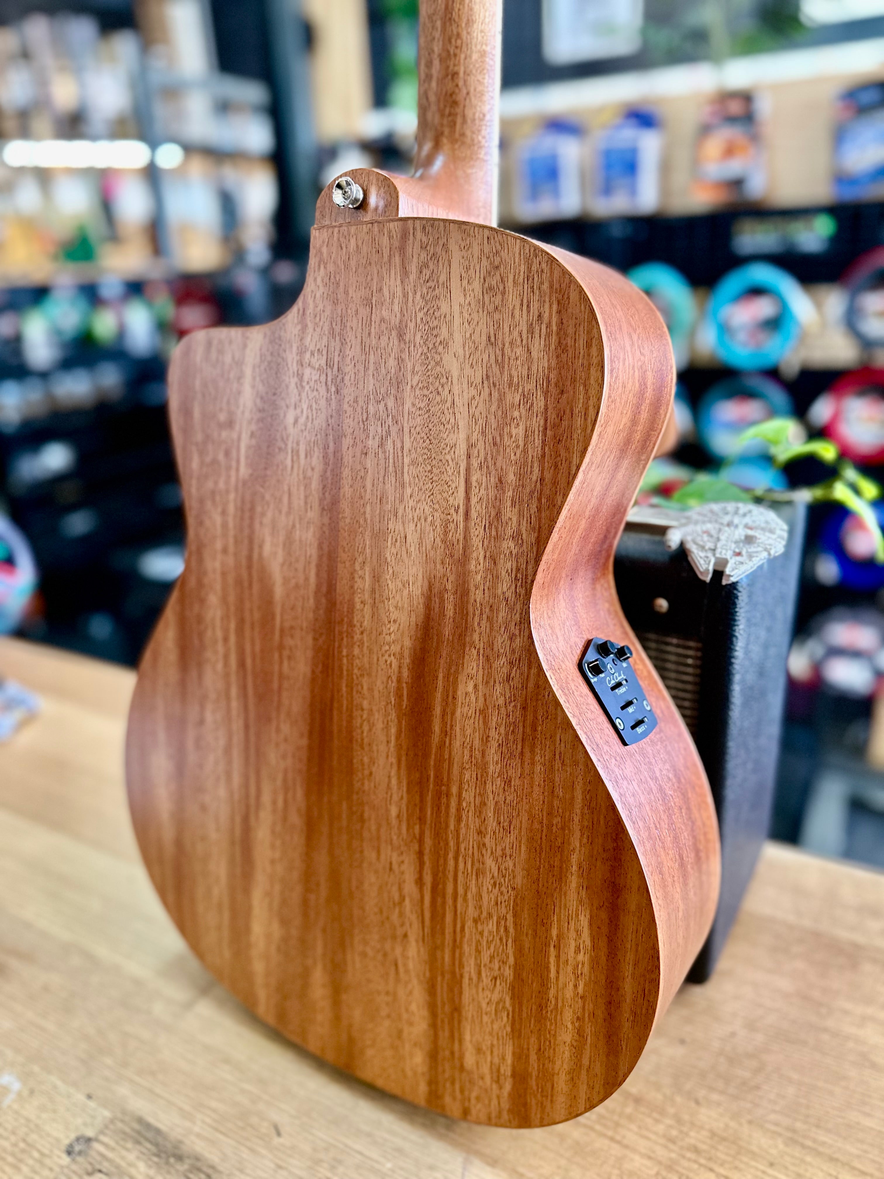 Cole Clark | STUDIO | AN1EC-MMAH | African Mahogany | Acoustic/Electric