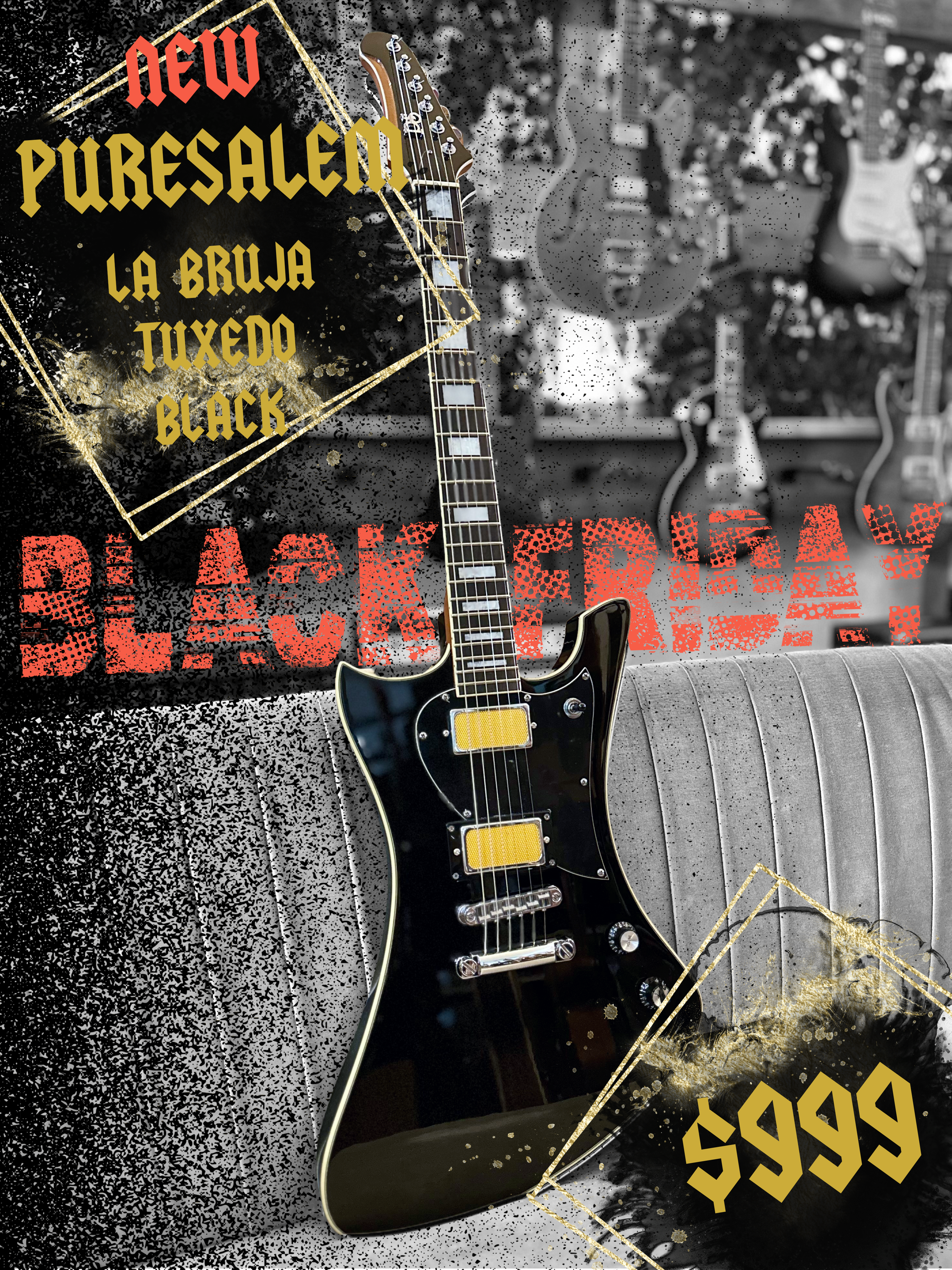 PureSalem | La Bruja | Opal Black | SALE!