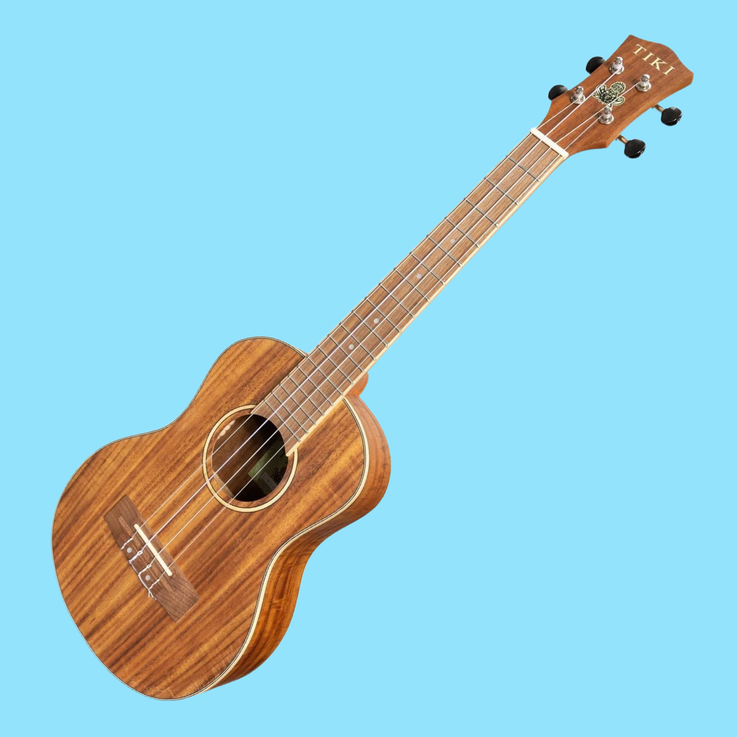 Tiki | 3 Series | Koa | Tenor Ukulele | with Deluxe Gig Bag