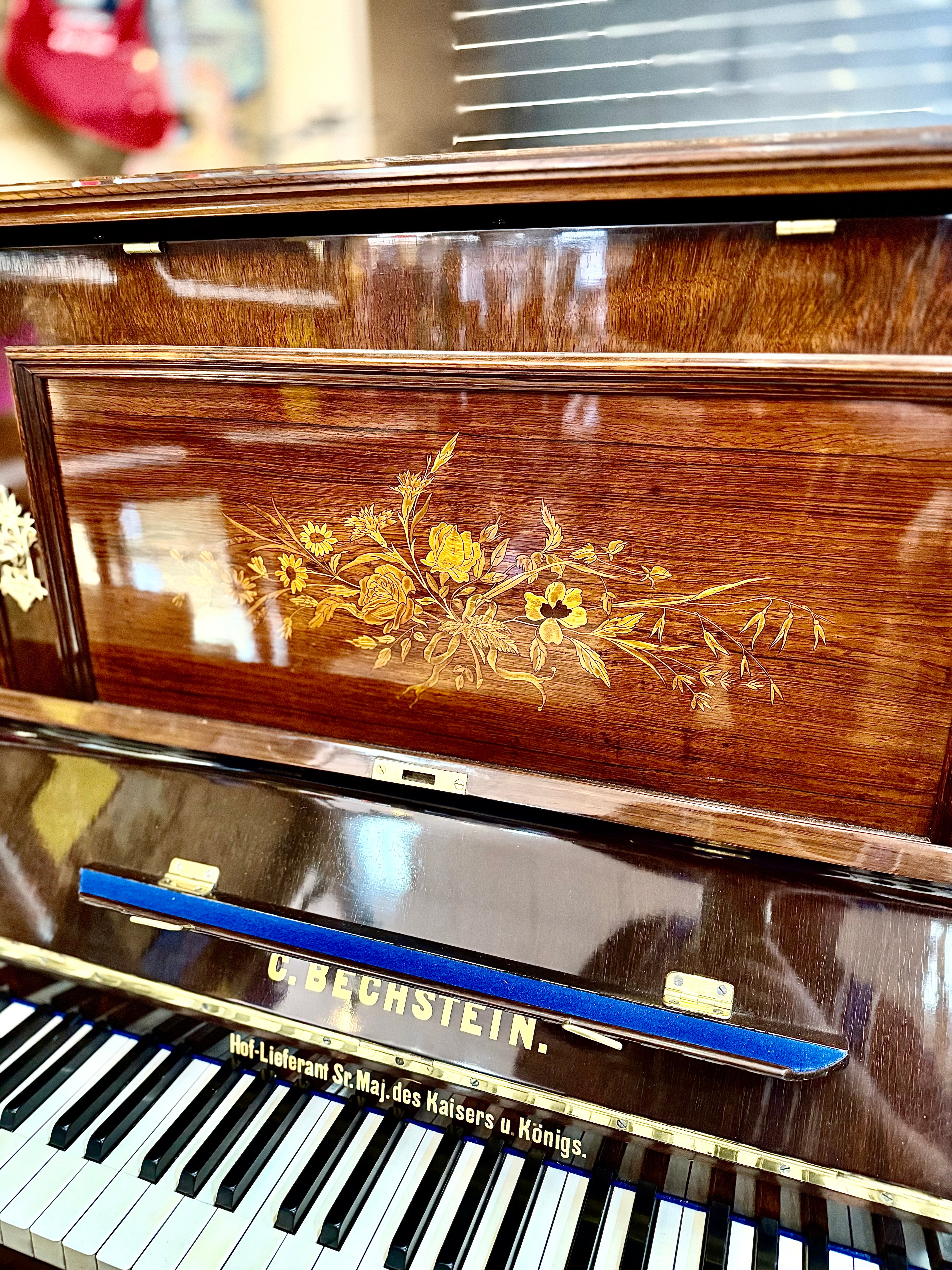 Bechstein | Upright Piano | German Manufactured | Vintage