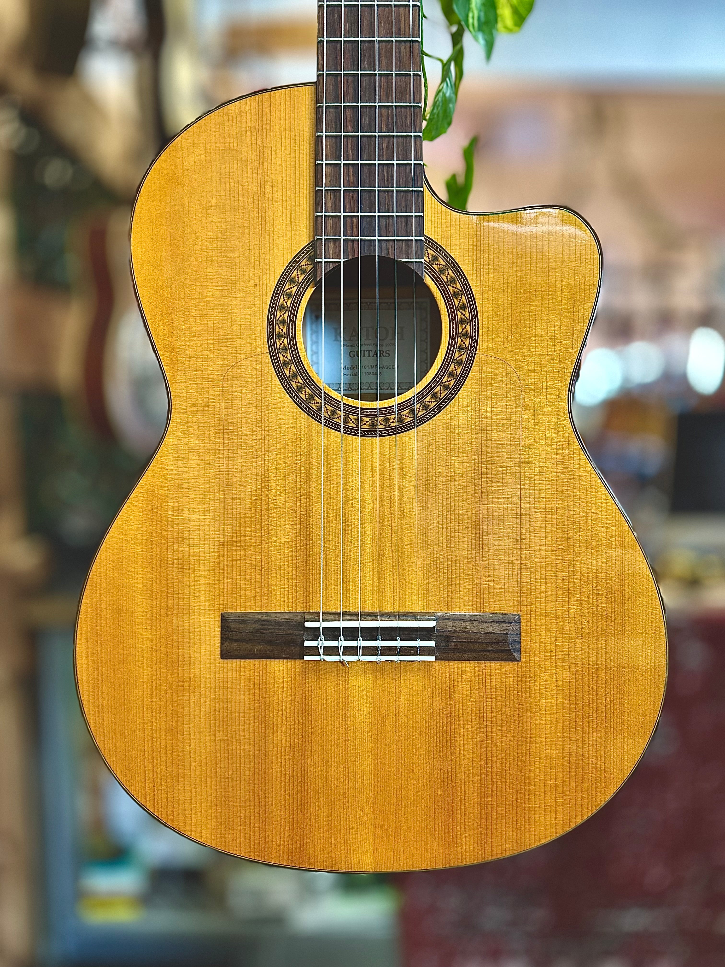 Katoh | MFG-ASCEW | Nylon String Classical Elec/Acoustic w/Cutaway | Pre-Loved