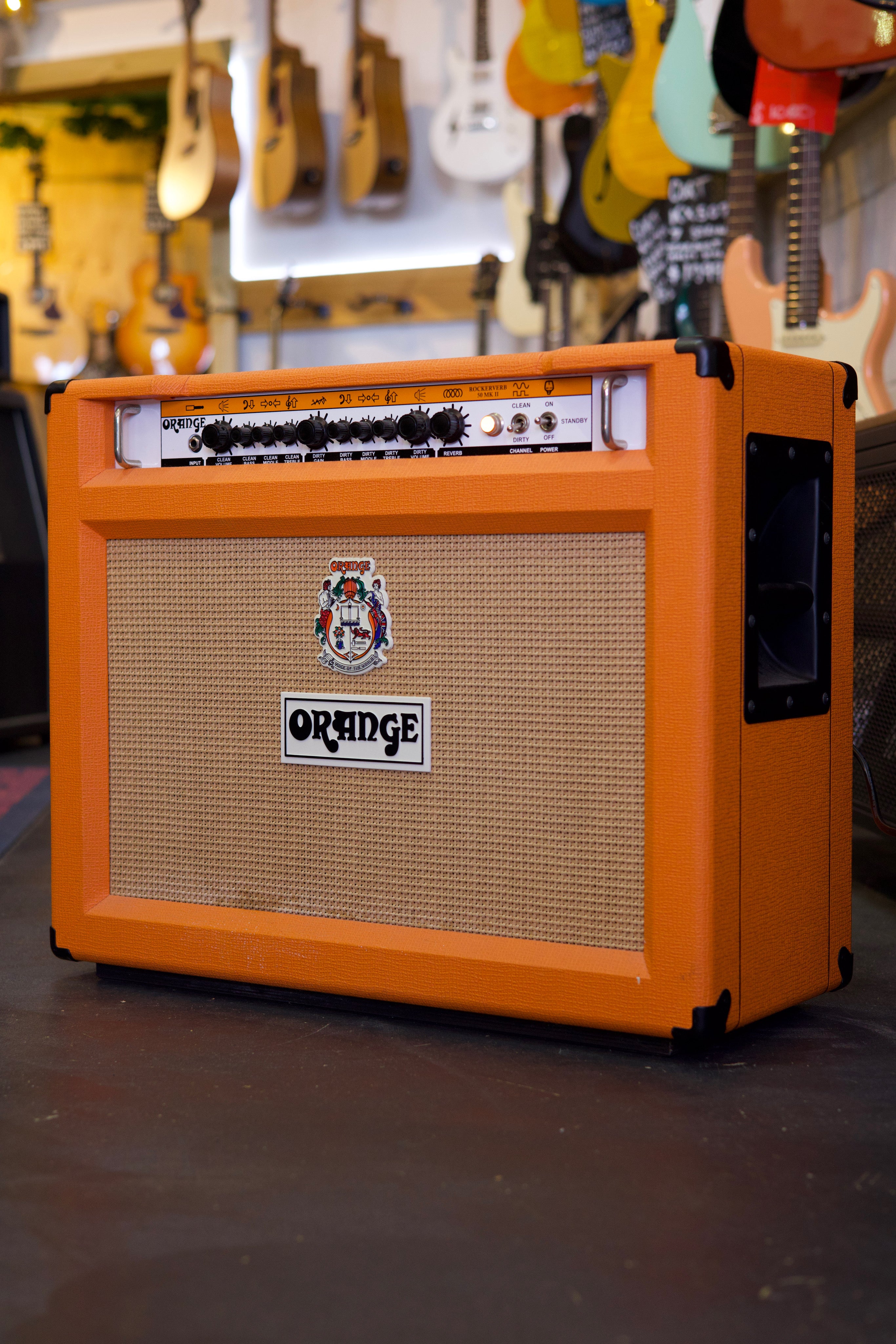 Orange | Rockerverb | 50w | 2 x 12 | Valve Combo | Pre-Loved