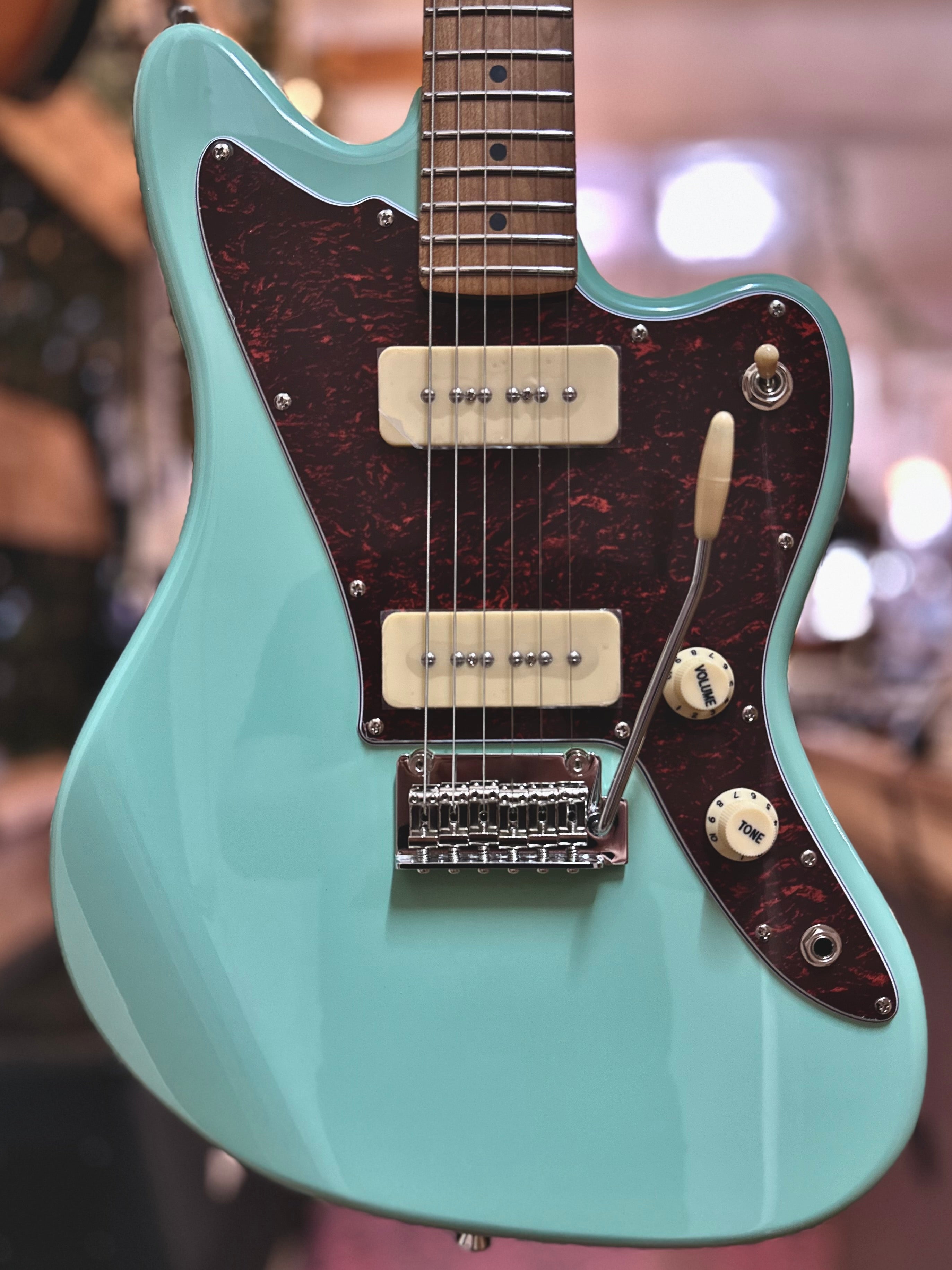 Jet Guitars | JJ-300 P90 | Sea Foam Green