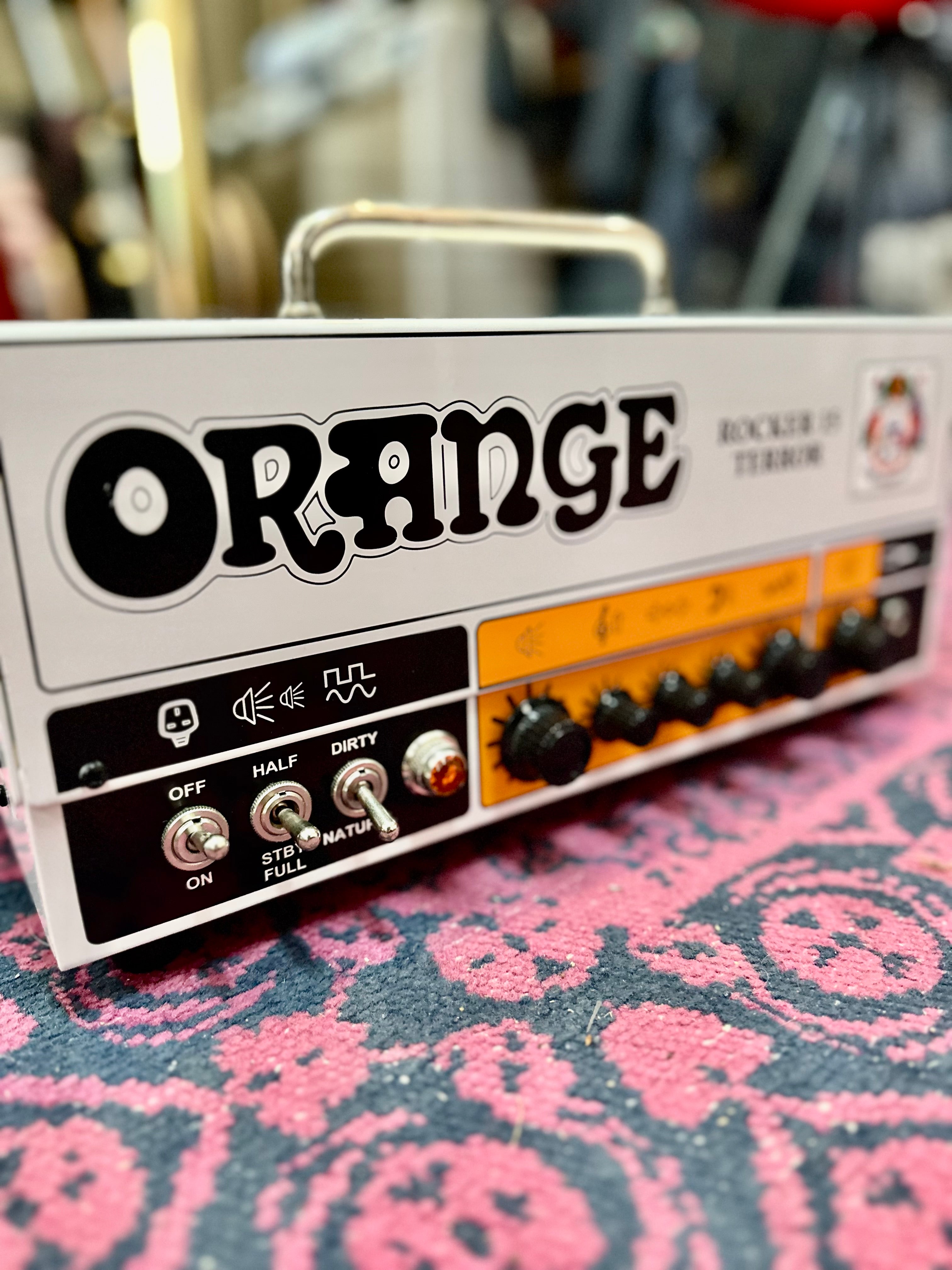 Orange | Rocker Terror 15 | 15 Watt Valve Head | Pre-Loved