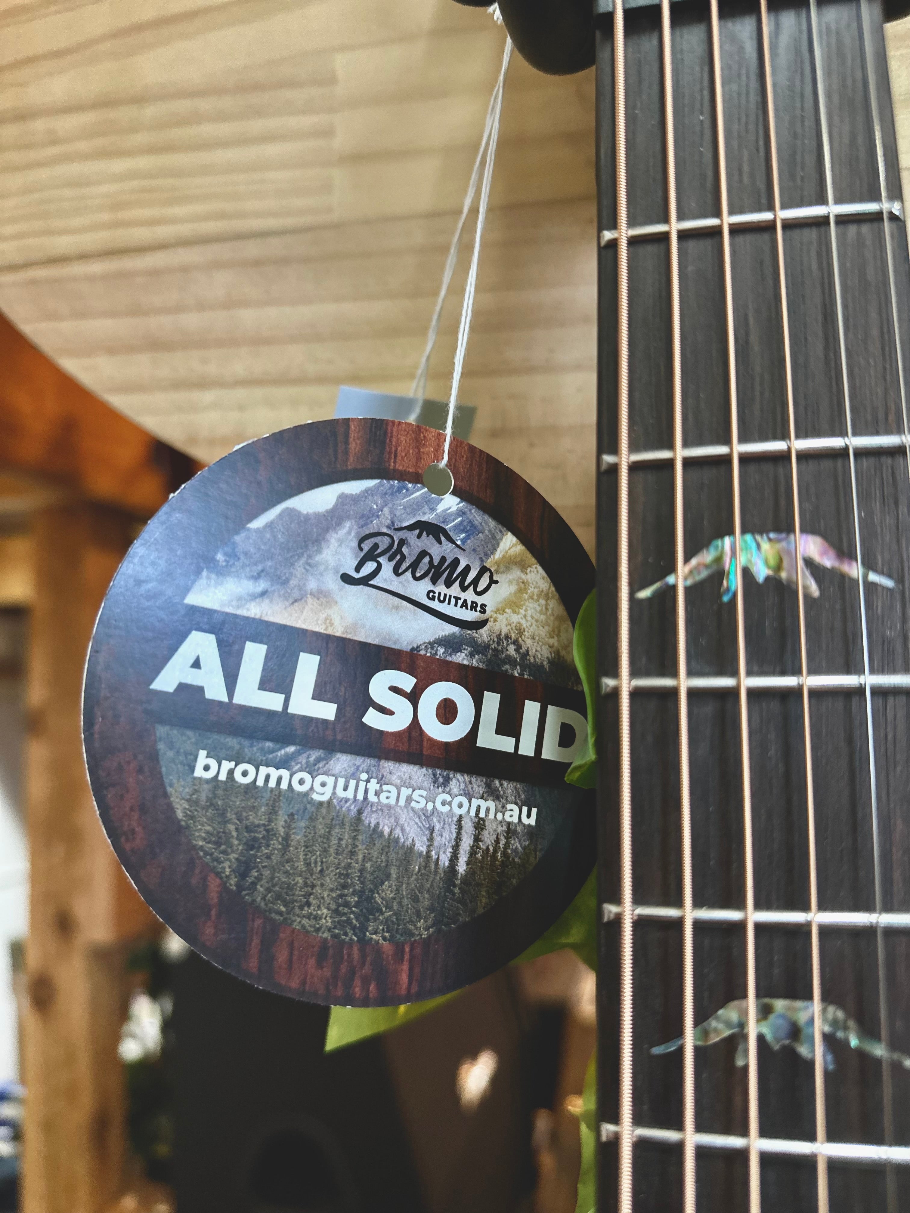 BROMO | BAR5CE | All Solid |  Rocky Mountain Series Acoustic-Elec Guitar