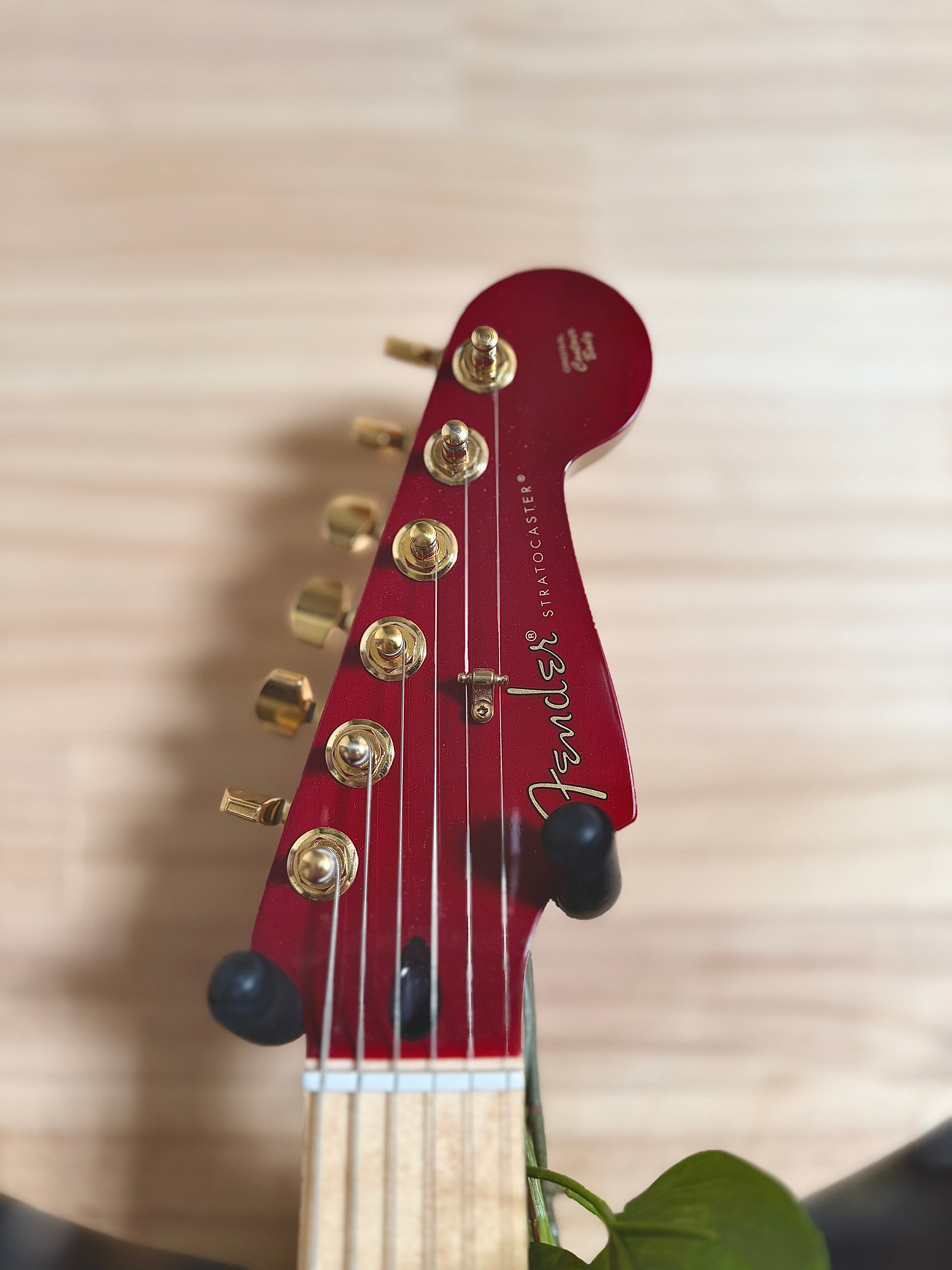 Fender | Tash Sultana Stratocaster | Transparent Cherry | 2022 | MIM | Pre-Loved