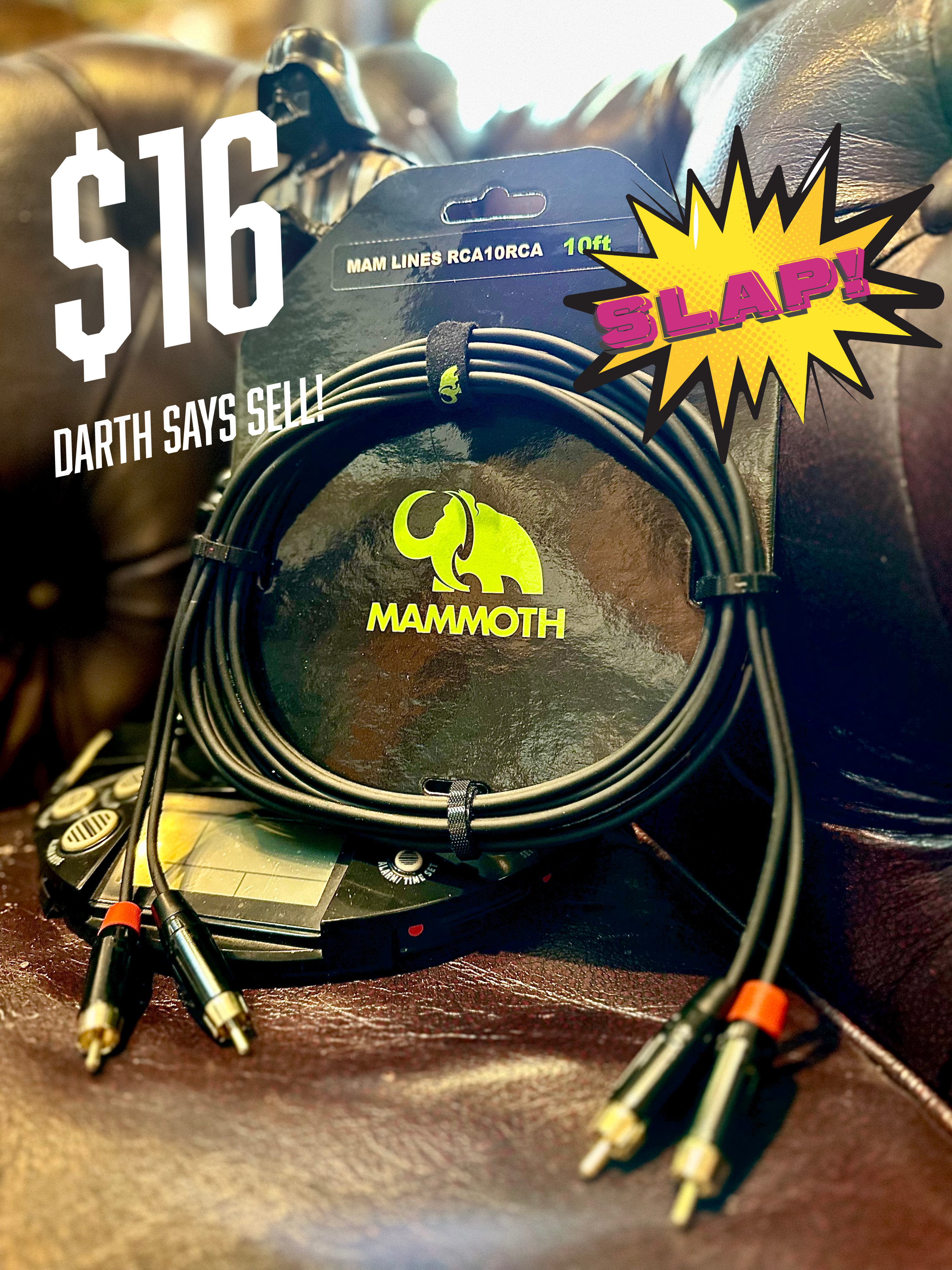 Mammoth | RCA10RCA | Dual RCA Audio Cable | SALE!