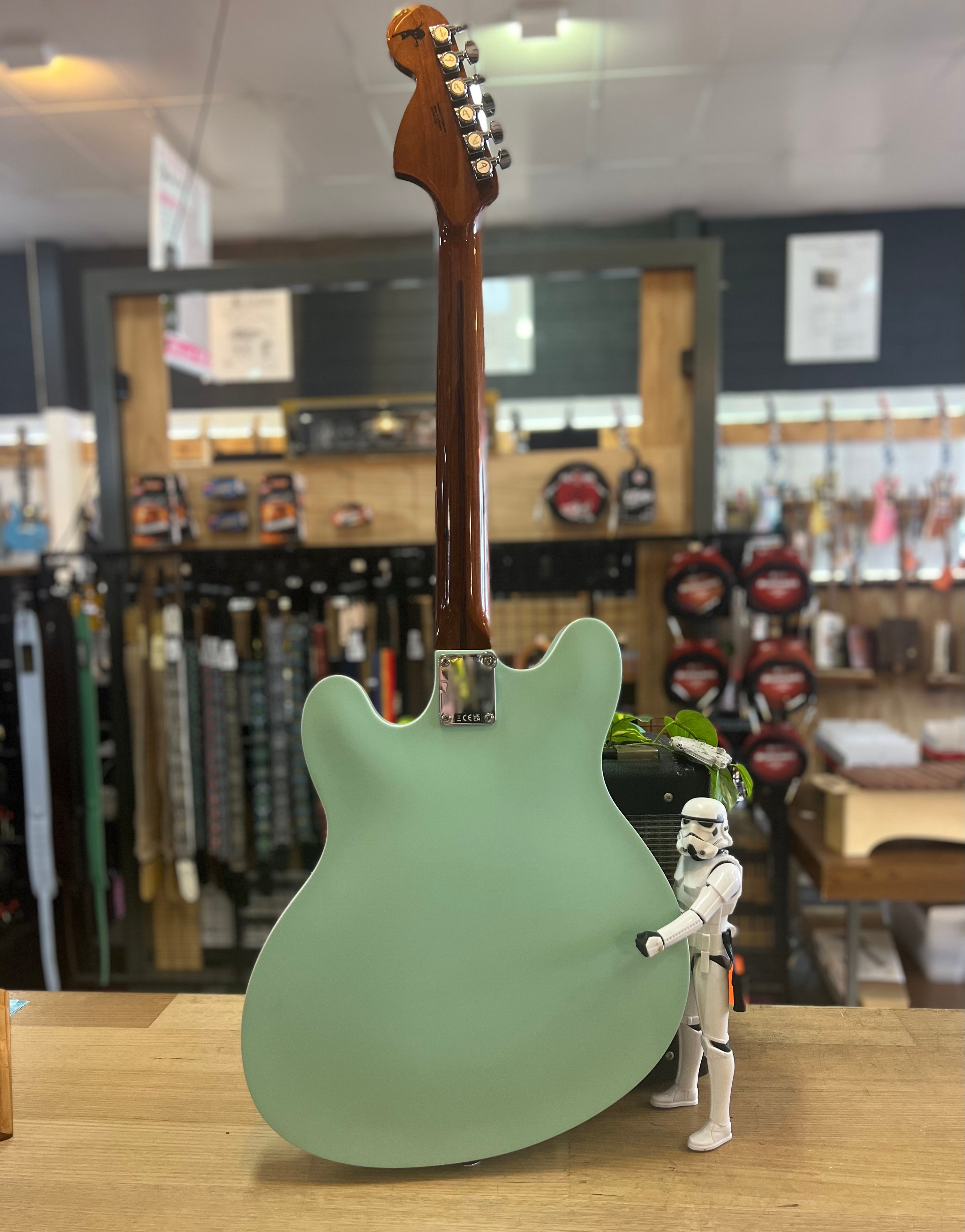 Fender | Tom Delonge Starcaster | Satin Surf Green | Pre-Loved