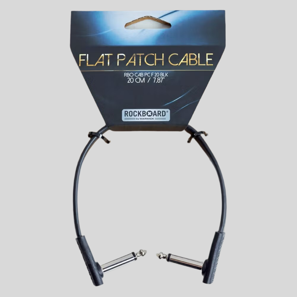 RockBoard | Flat Patch | 20cm | Pedal Board Patch Cable