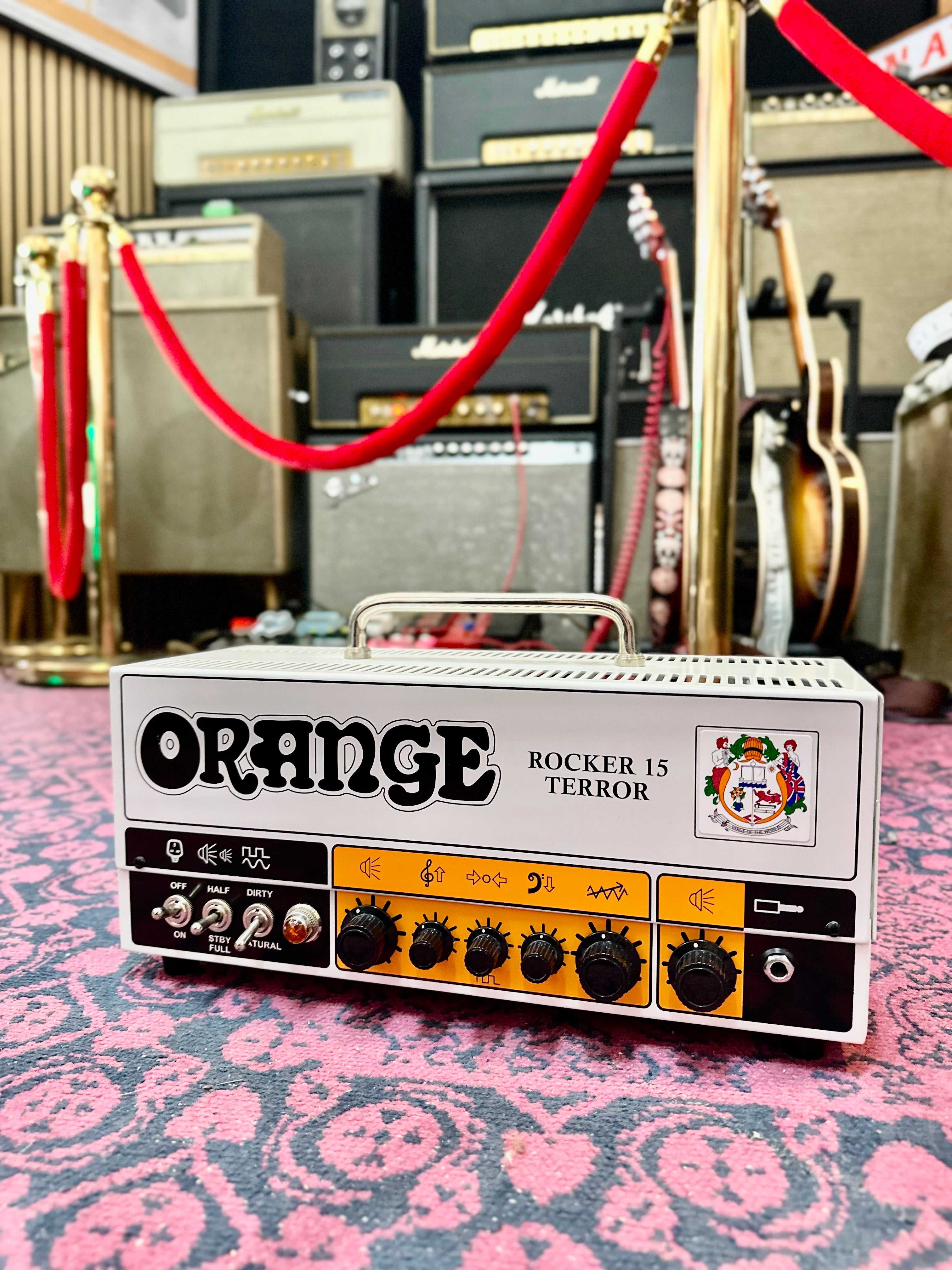 Orange | Rocker Terror 15 | 15 Watt Valve Head | Pre-Loved