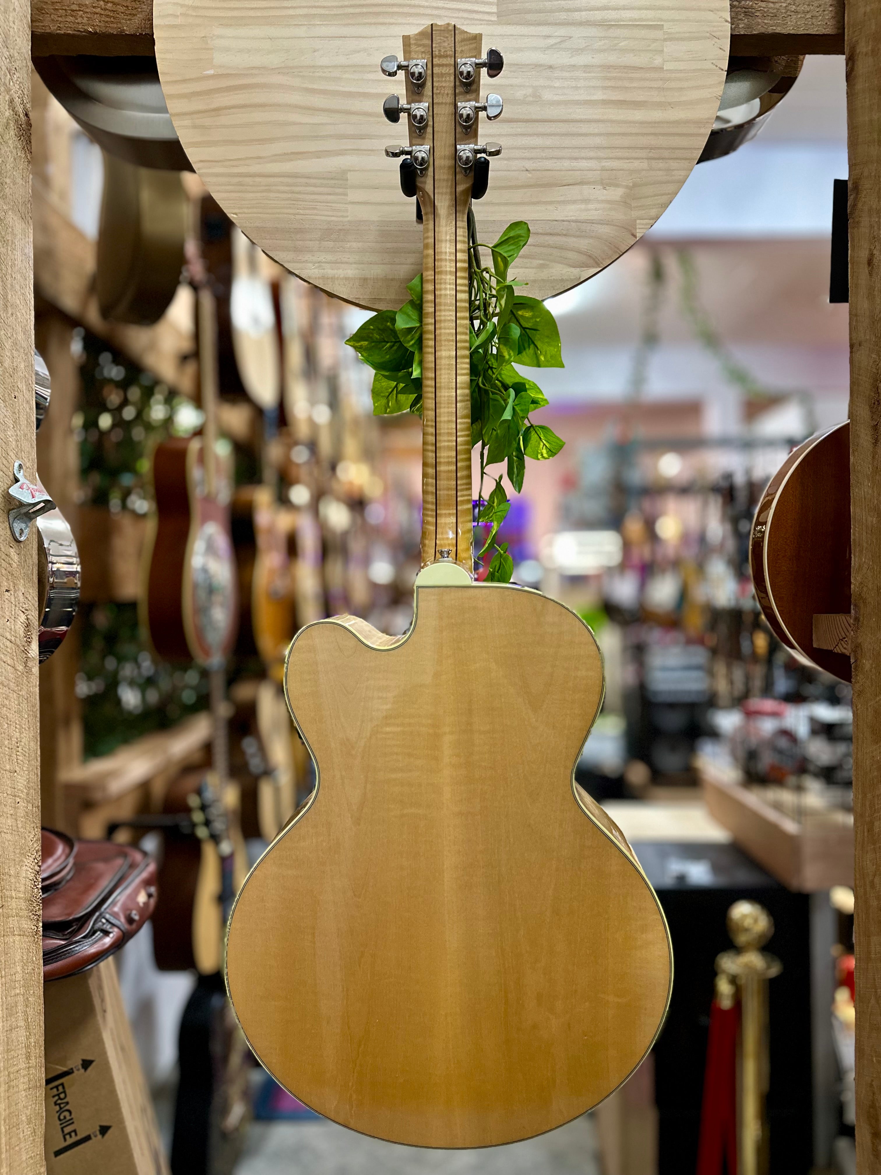 Gibson | J-185 | Electric Cutaway | Antique Natural | 2009 | Pre-Loved