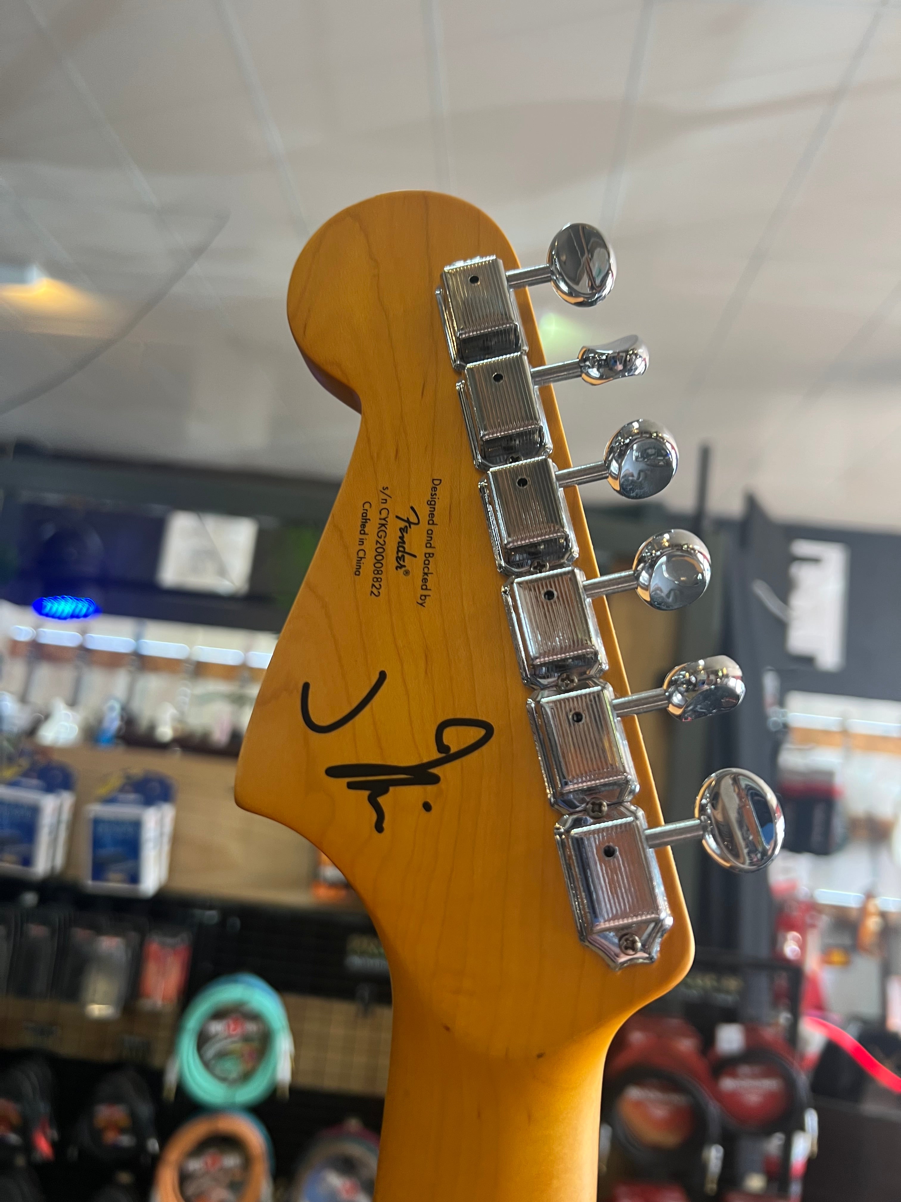 Squier | J Mascis Jazzmaster | Vintage White | Pre-Loved