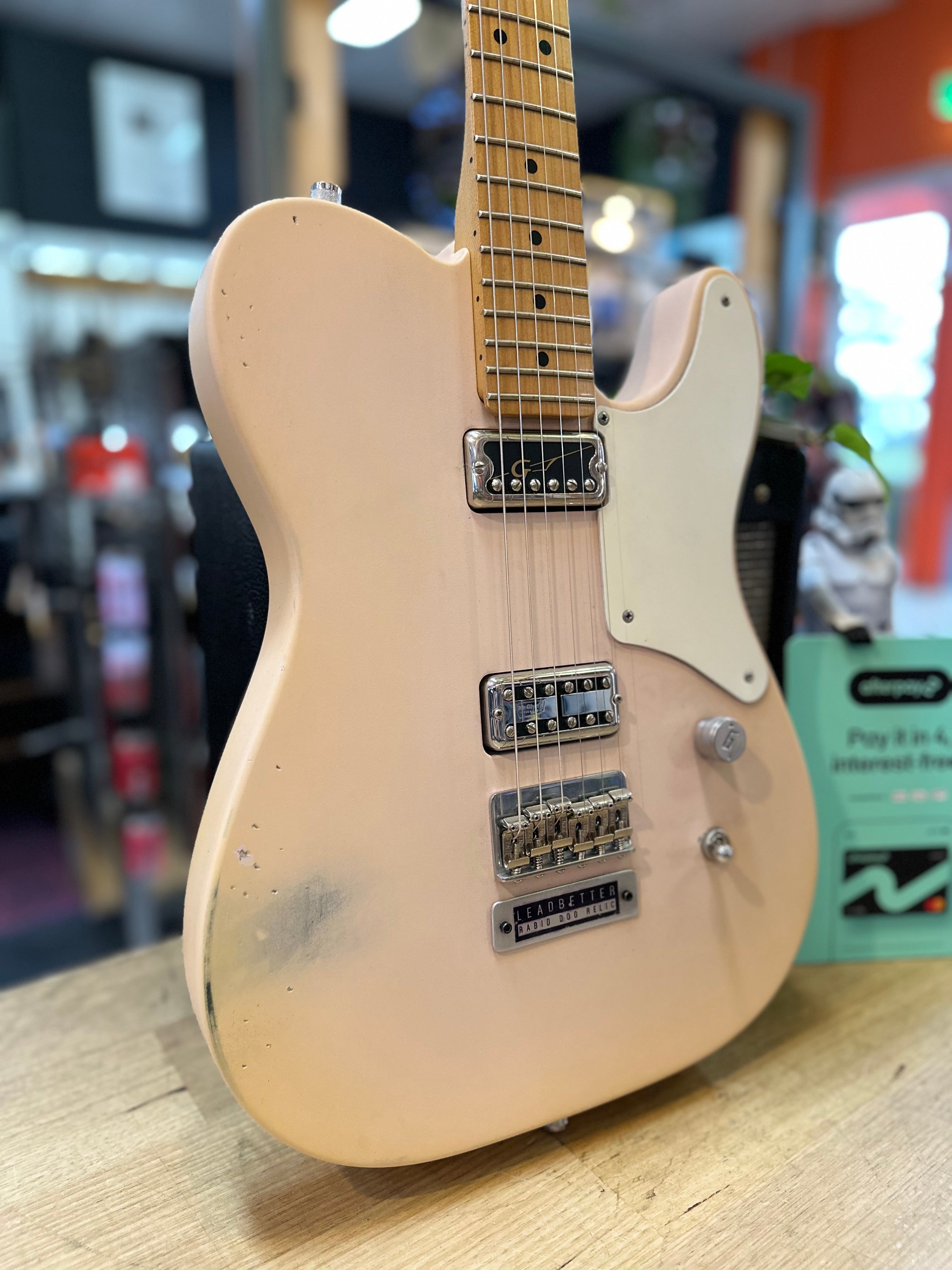 Fender | Leadbetter Rabid Dog Relic | Cabronita Tele | Relic Shell Pink