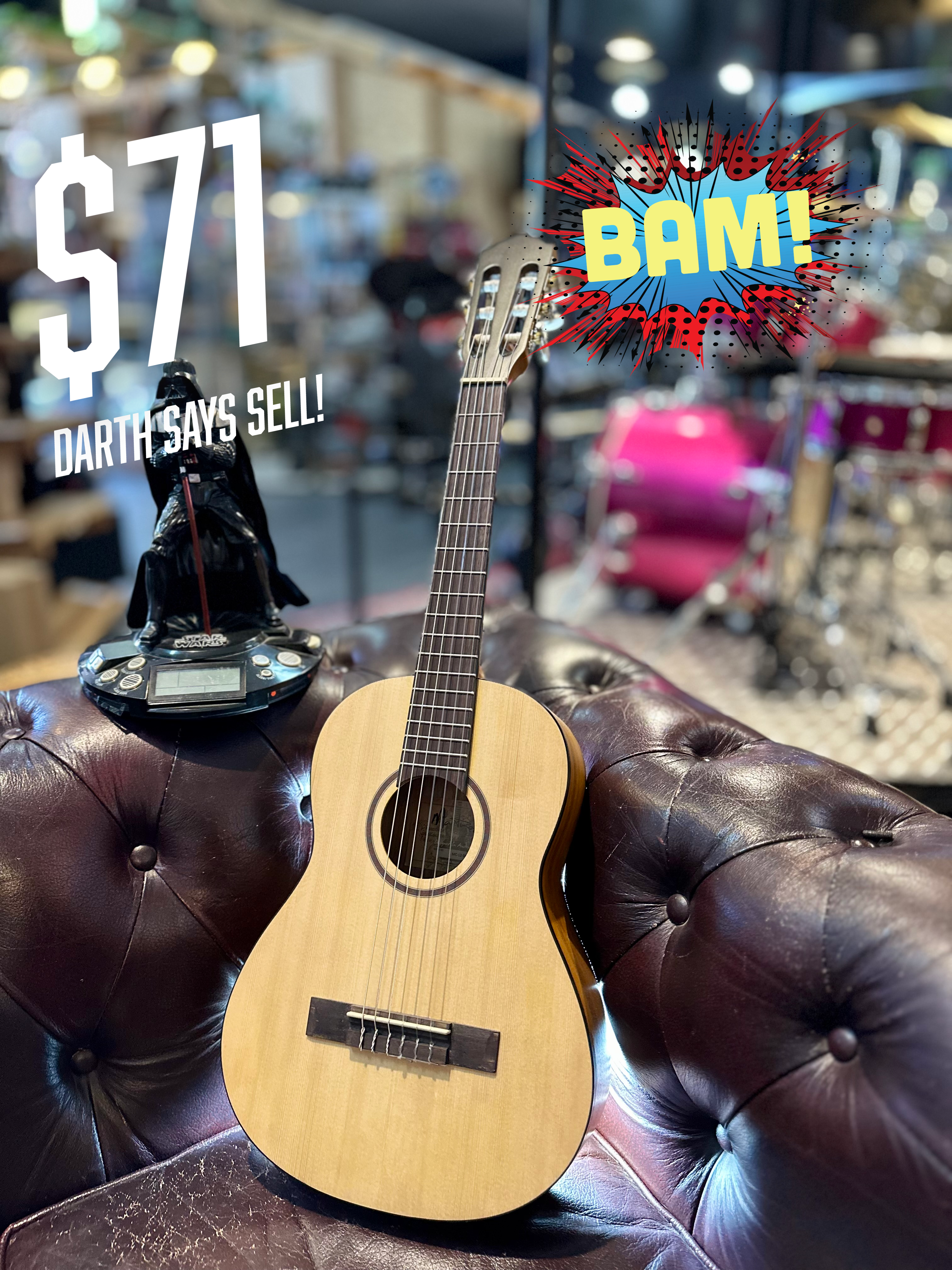 Martinez | MC-12-SK | 1/2 Size Nylon String | SALE!