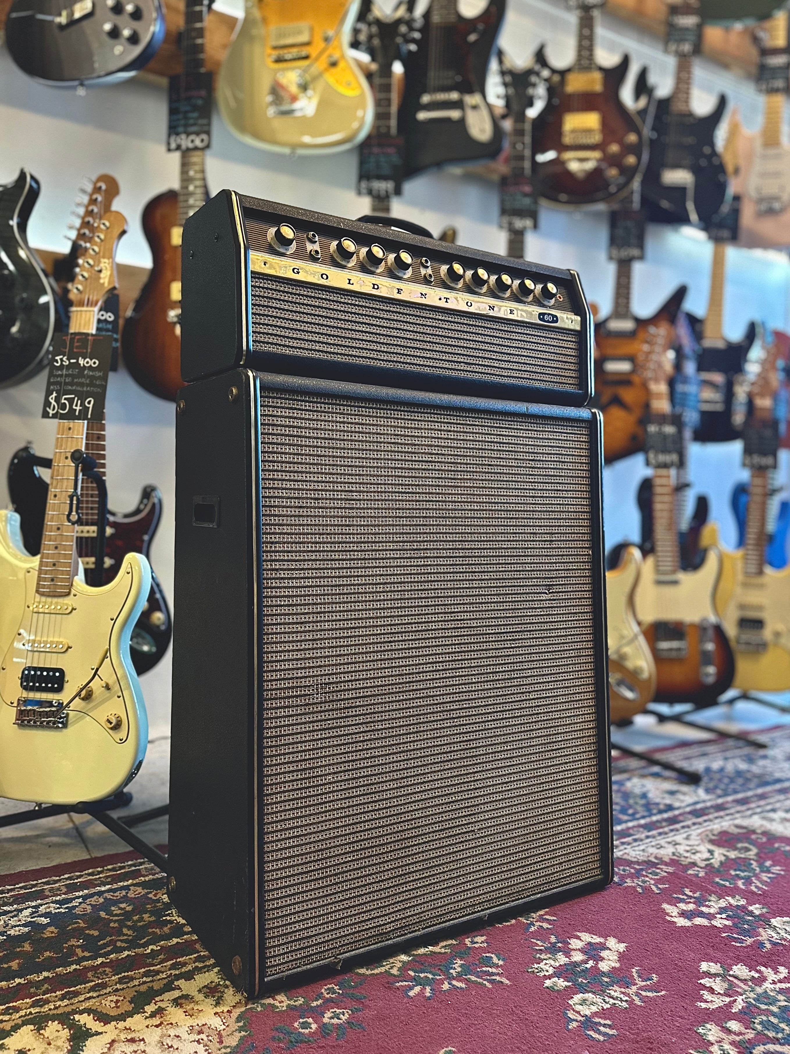 Goldentone | 1744 | Reverbmaster 60 | Piggy Back | Re-Conditioned | 1967 | Vintage