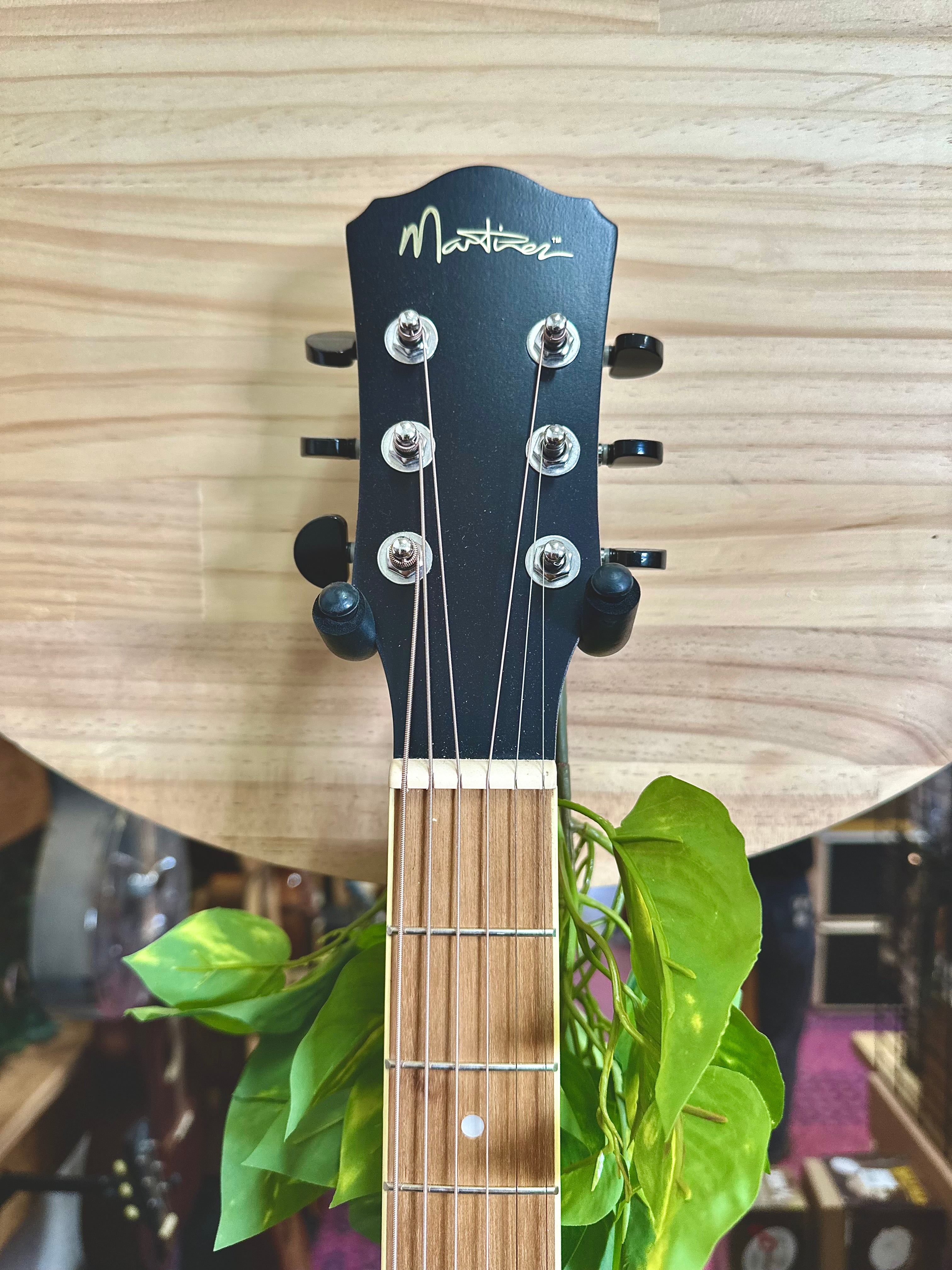 Martinez | MDC-41-JTK | Dresdnought Cutaway Acoustic Electric Guitar (KOA)