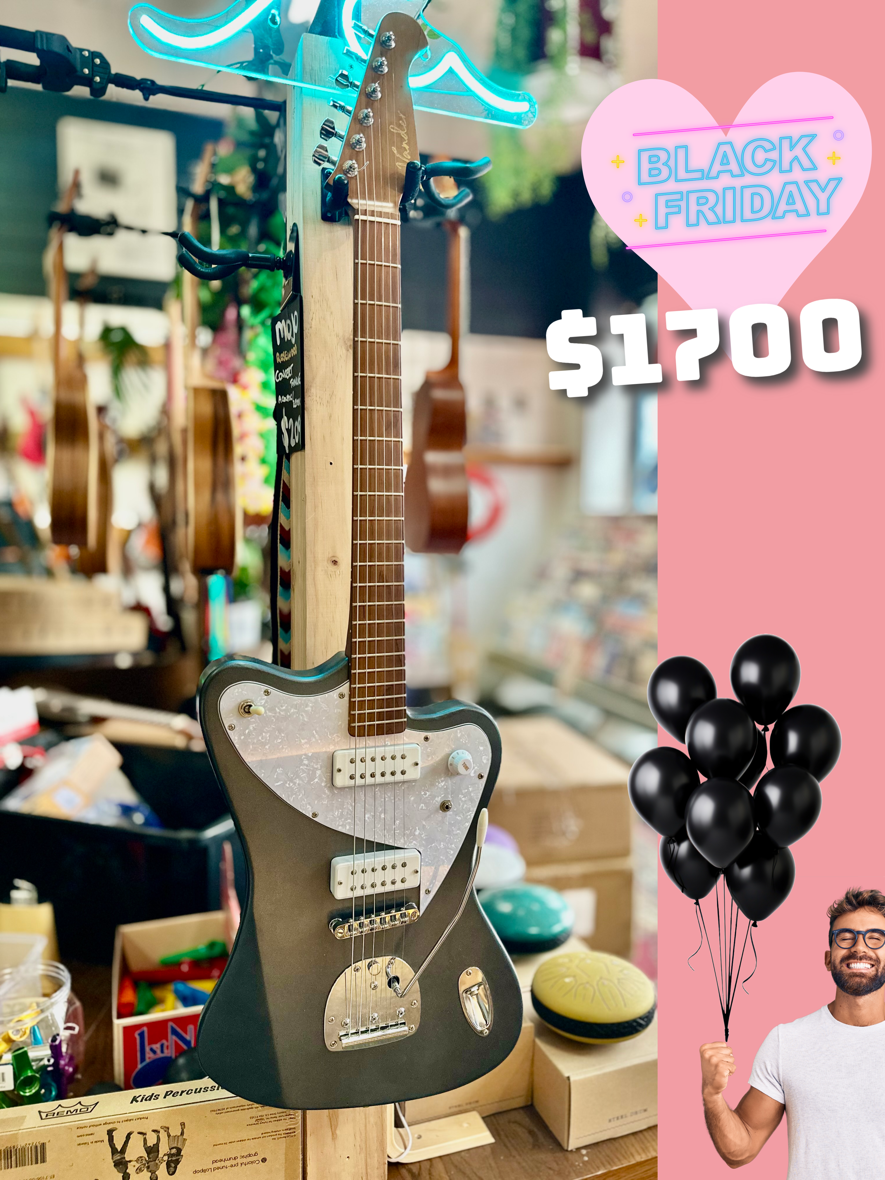 Vander Guitars | Fathawk | Solidbody Electric | Australian Made | SALE!