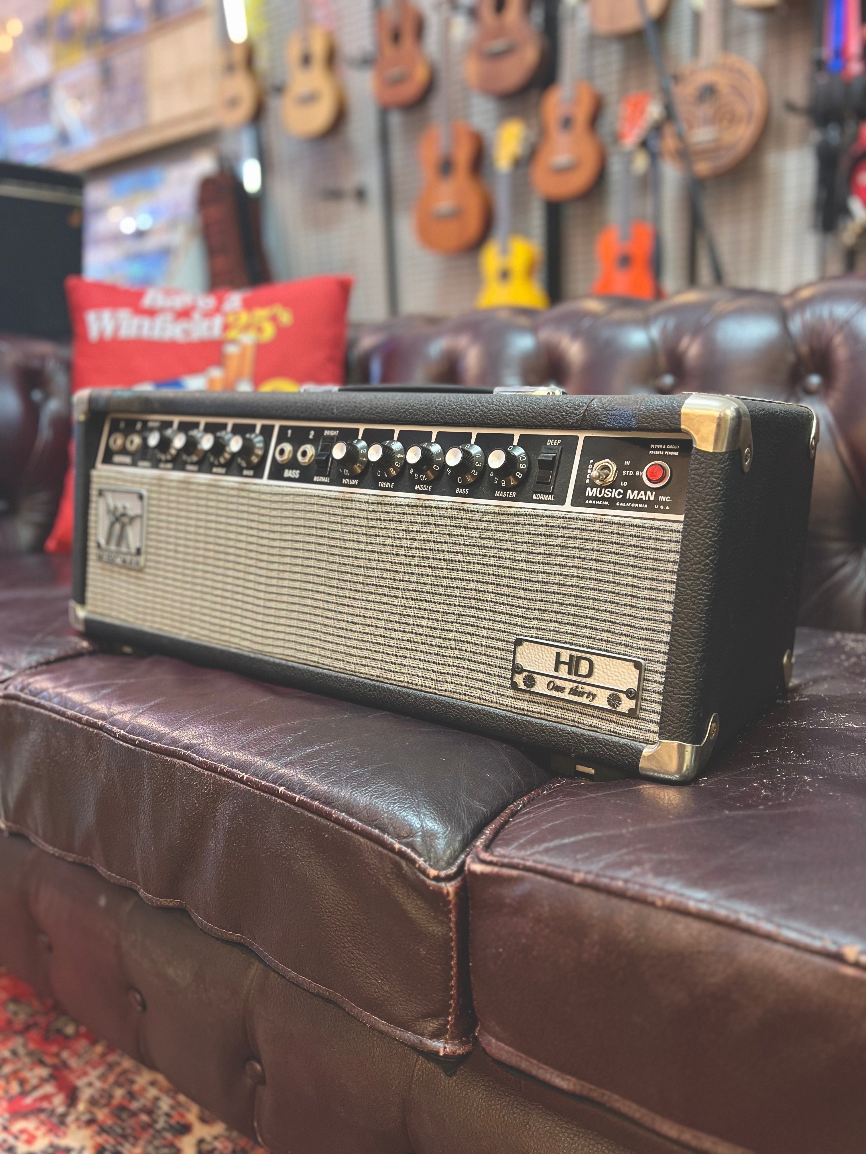 Musicman | HD130 | 130w Bass Head | 1975 | Vintage