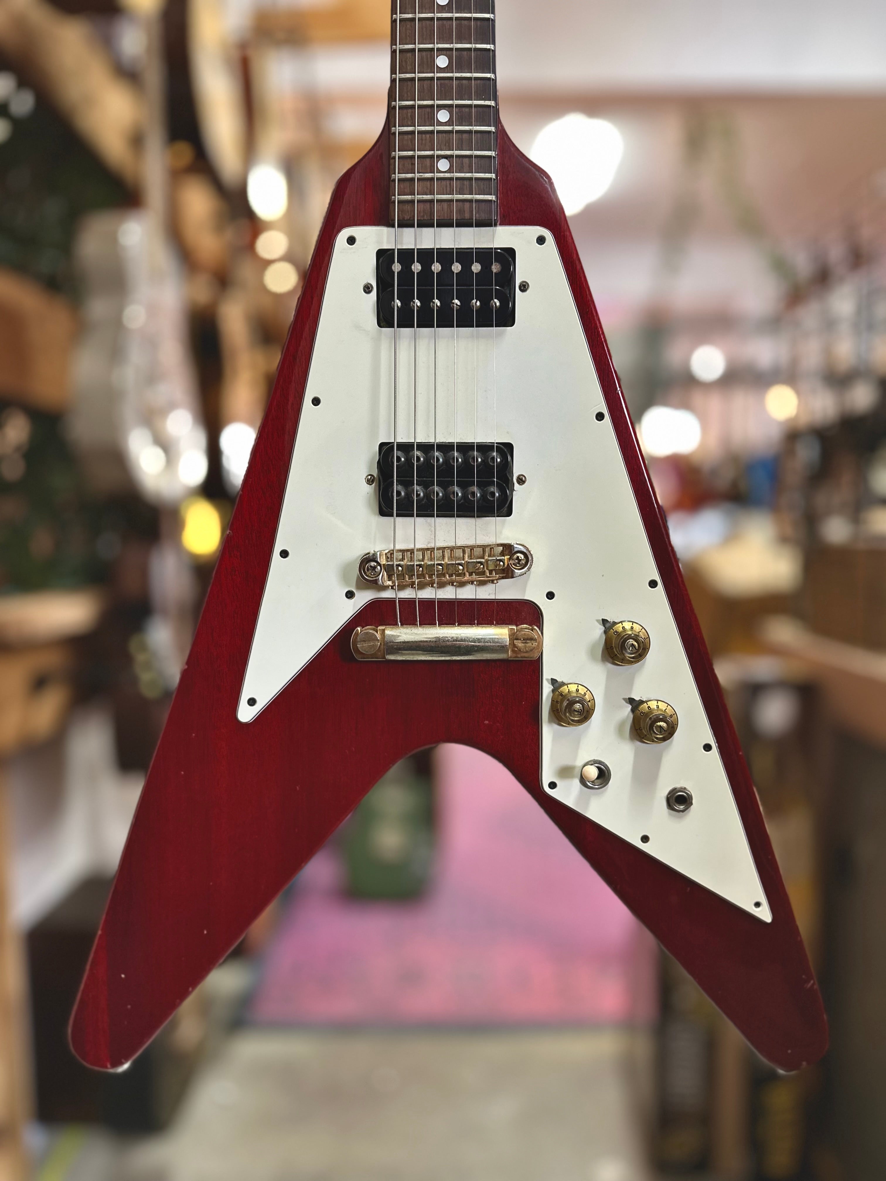 Ibanez | 2387DX | Flying V | Cherry | Pre-Loved
