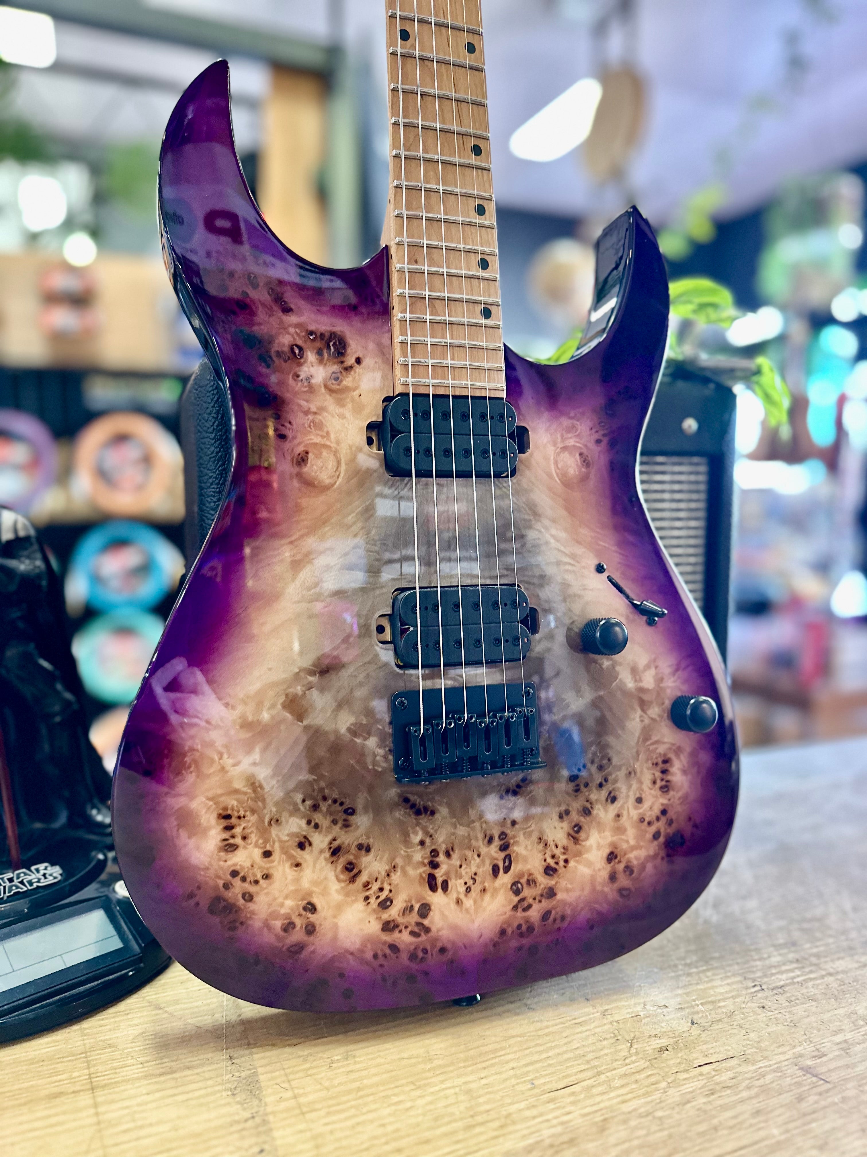 Spira Guitars | S-450 TPP | Transparent Purple