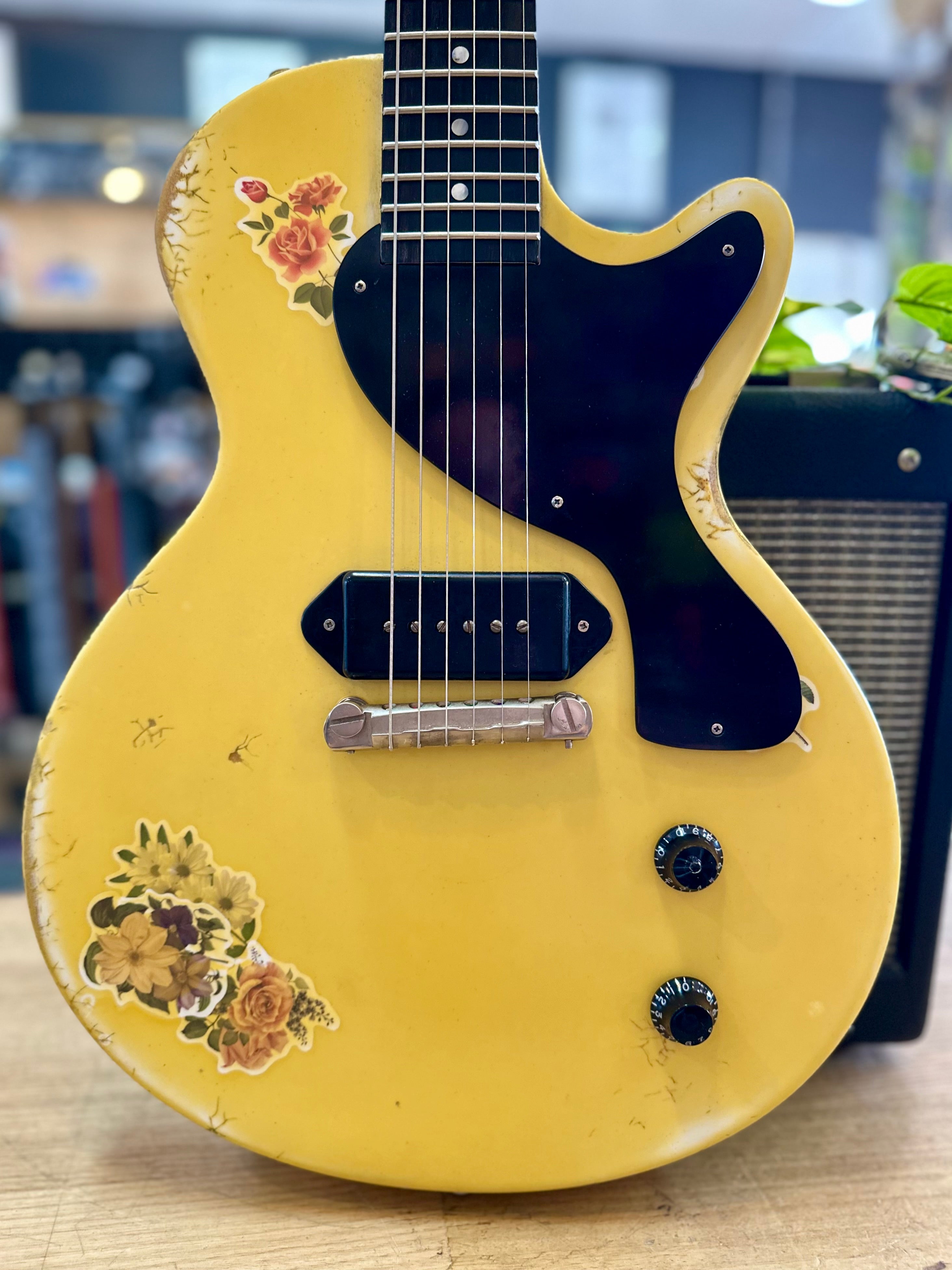 Eastman | Leadbetter Rabid Dog Relic | SB55/CUSTOM | Sunflower Yellow Relic