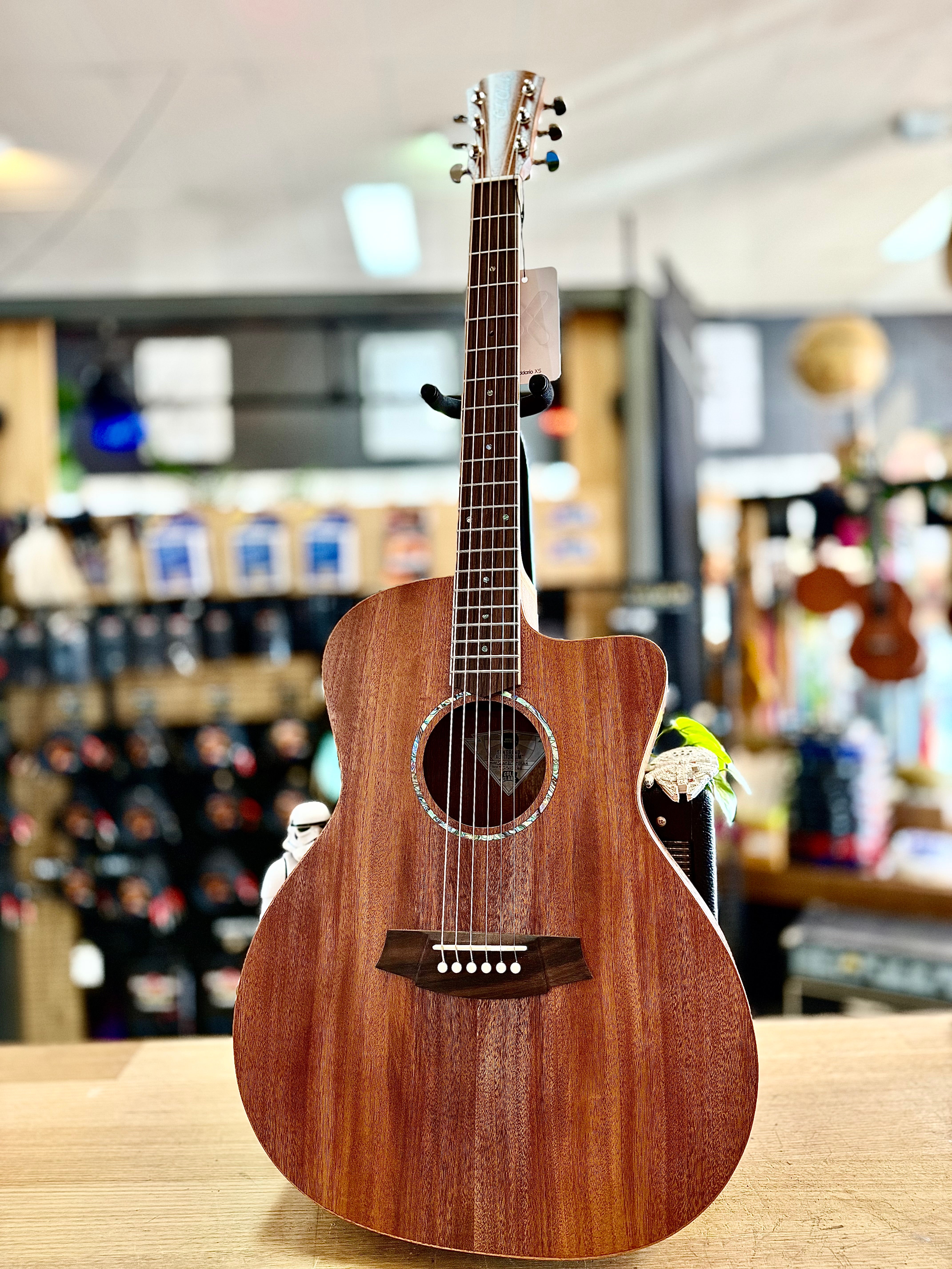 Cole Clark | STUDIO | AN1EC-MMAH | African Mahogany | Acoustic/Electric