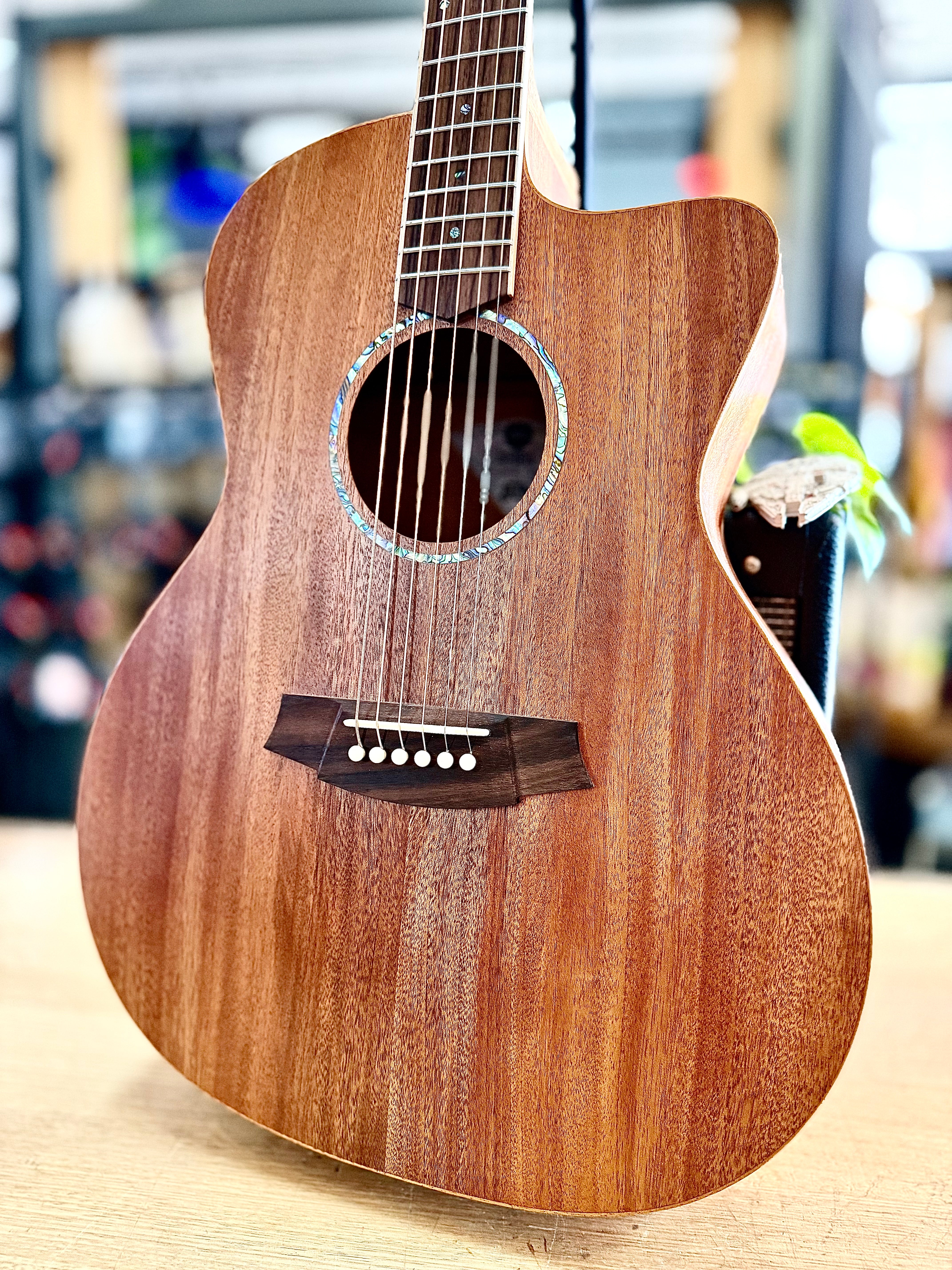 Cole Clark | STUDIO | AN1EC-MMAH | African Mahogany | Acoustic/Electric