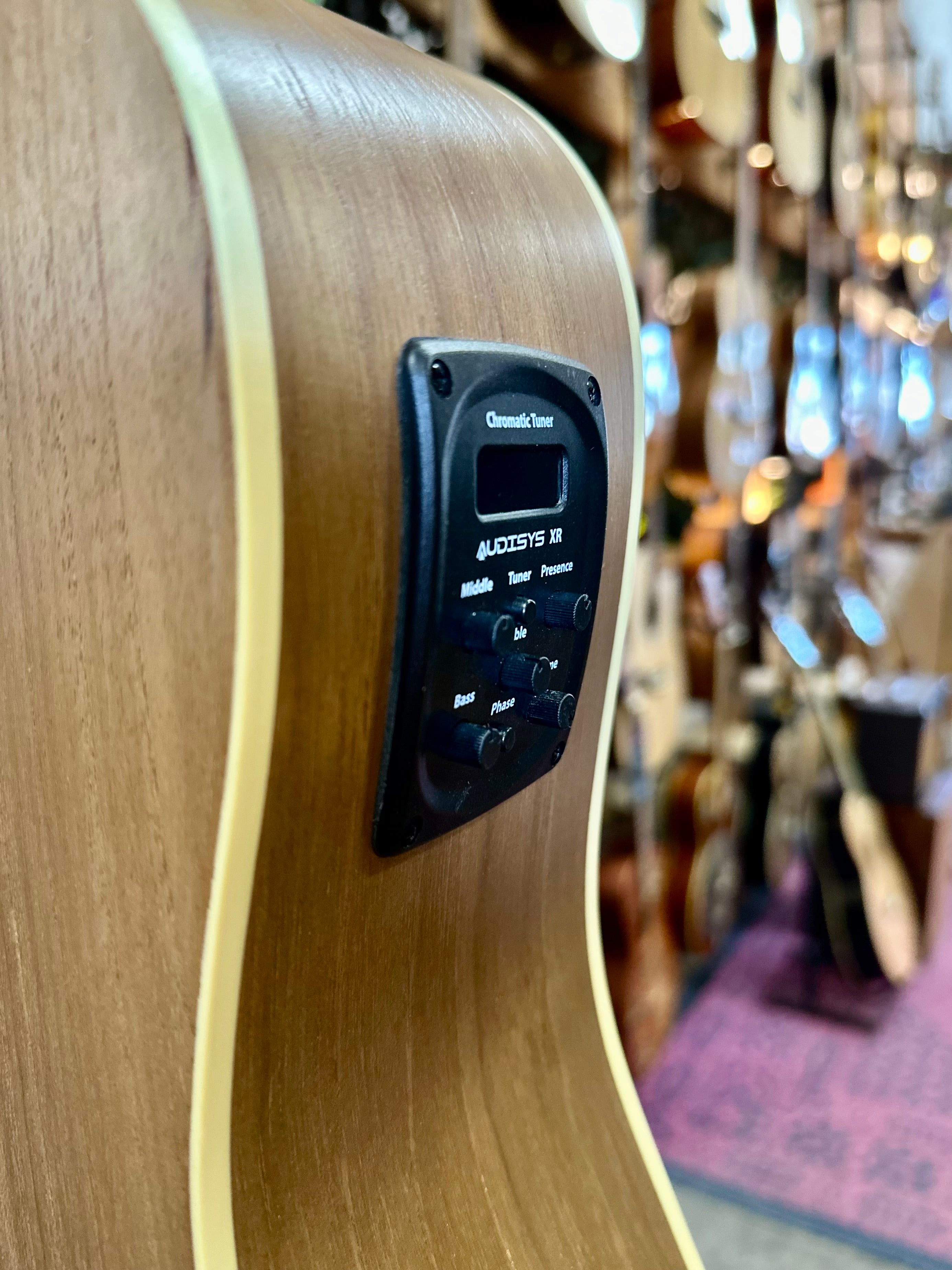 Martinez | MDC-41-JTK | Dresdnought Cutaway Acoustic Electric Guitar (KOA)