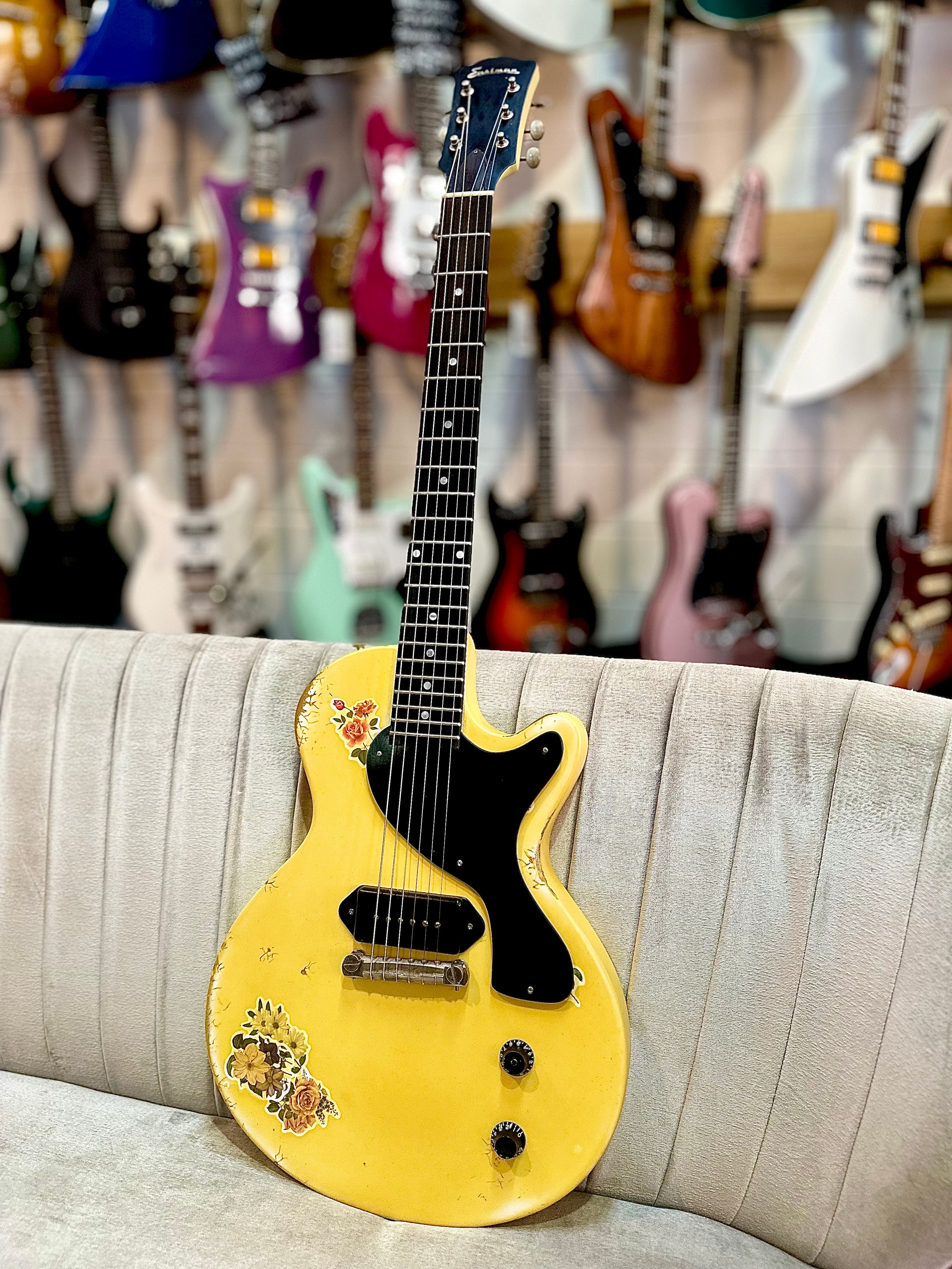 Eastman | Leadbetter Rabid Dog Relic | SB55/CUSTOM | Sunflower Yellow Relic