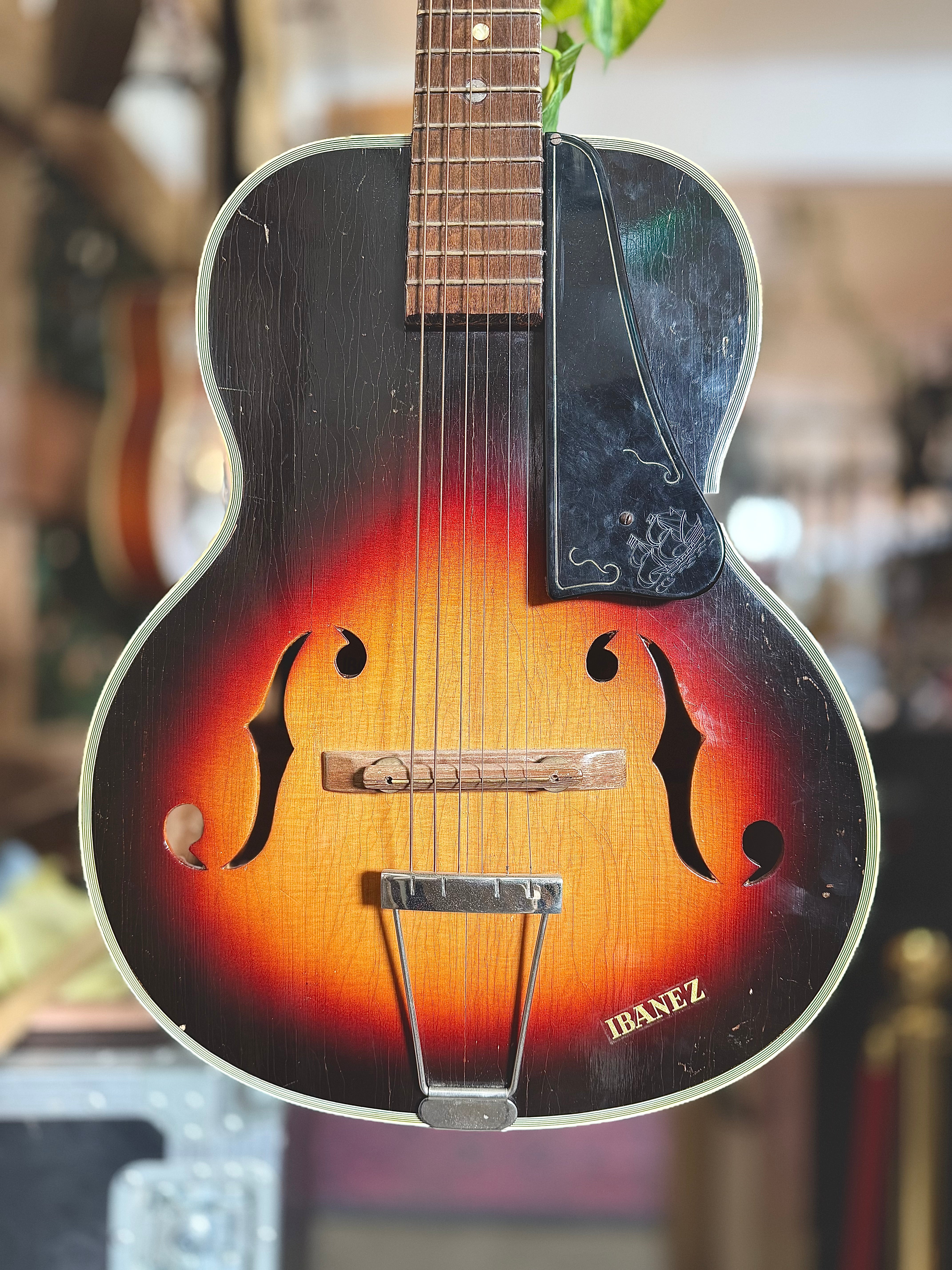 Ibanez | Salvadore Archtop | 1950’s | Sunburst | Pre-Loved