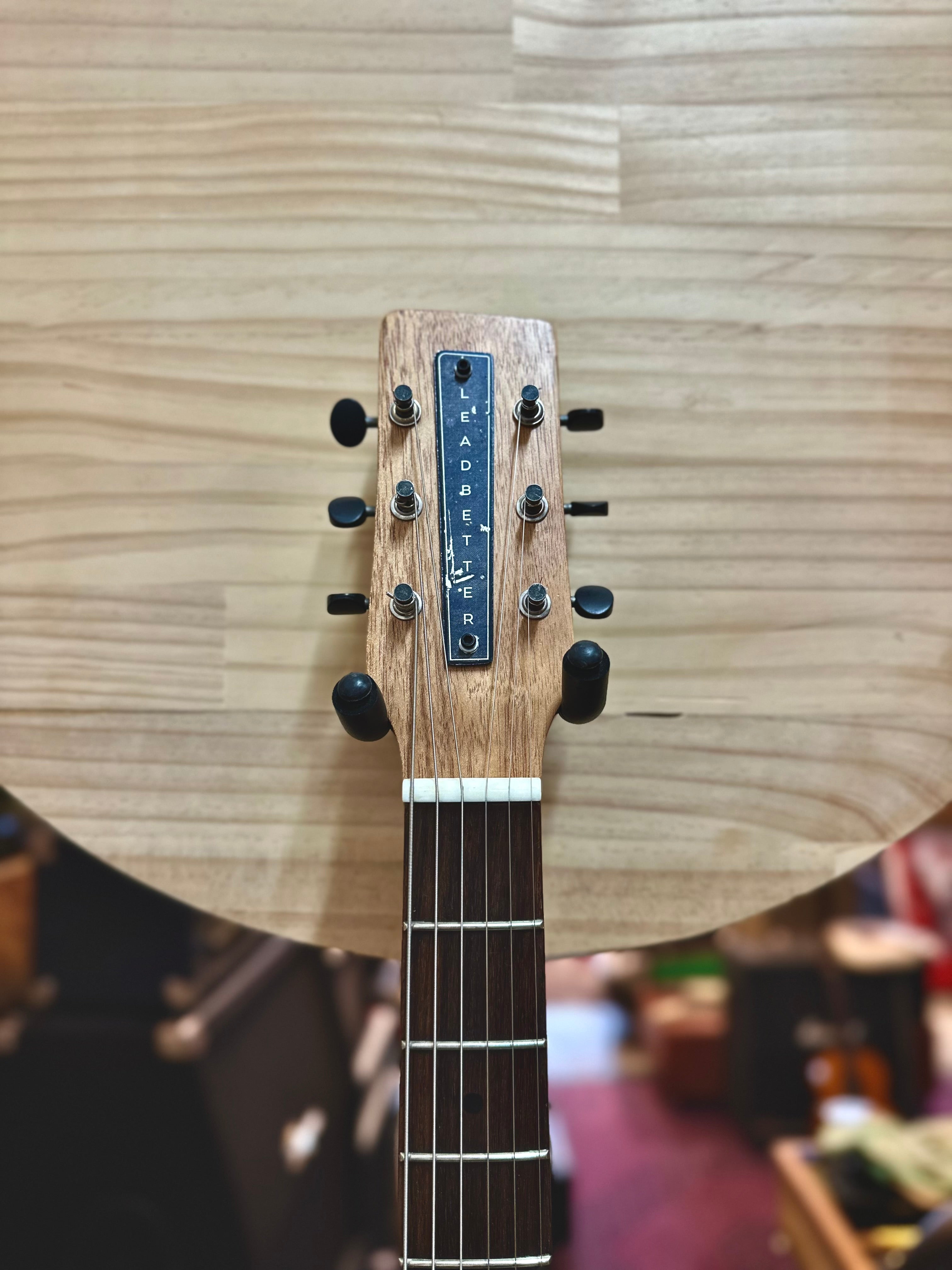 Leadbetter | Black Eyed Bruiser | 2025 Custom Shop Edition | Seymour Duncan Pickups | Relic Gold over Black