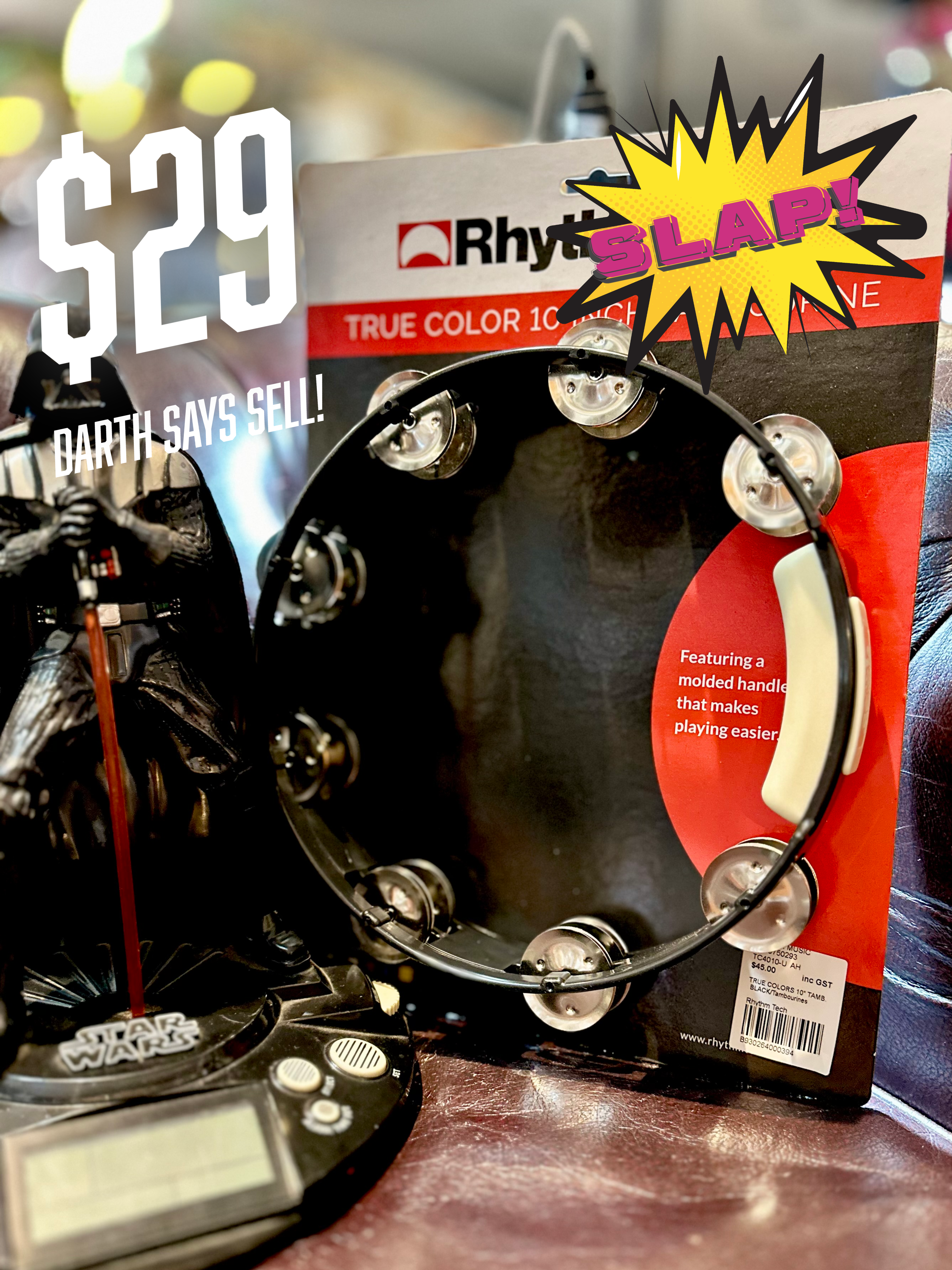 RhythmTech | True Color | 10 Inch Tambourine | SALE!