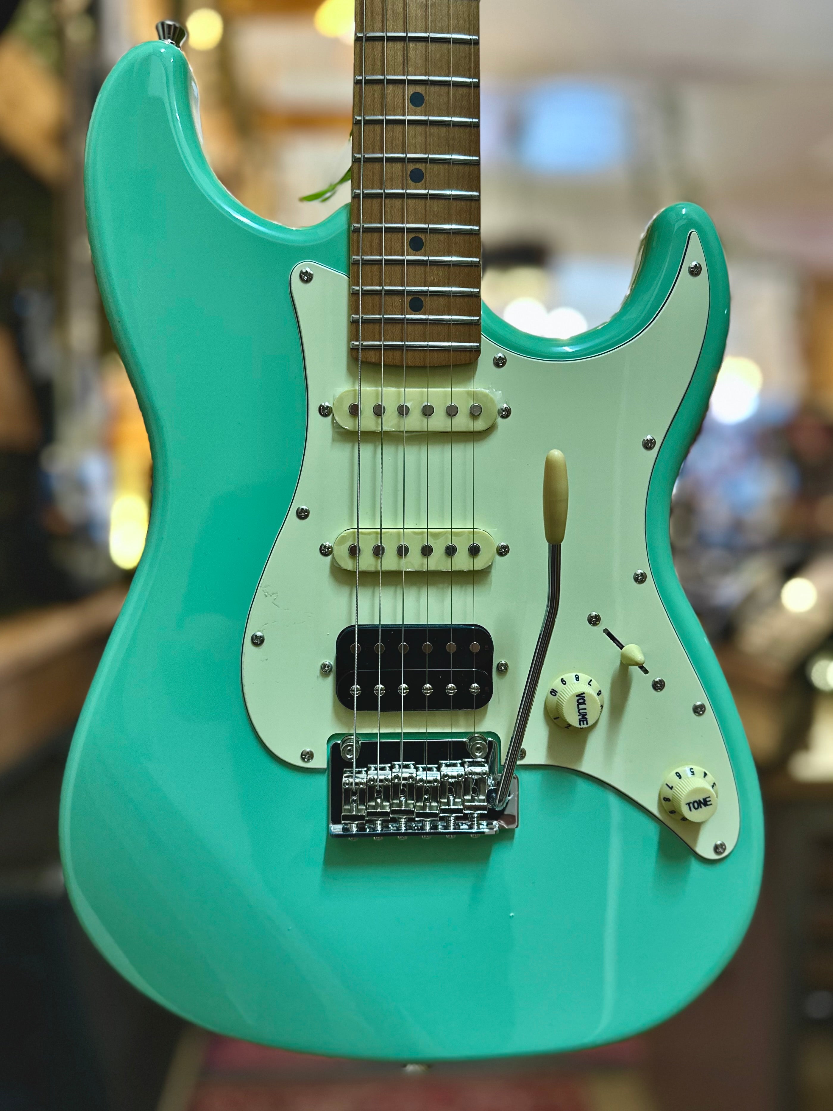 Jet Guitars | JS-400 | HSS | Sea Foam Green